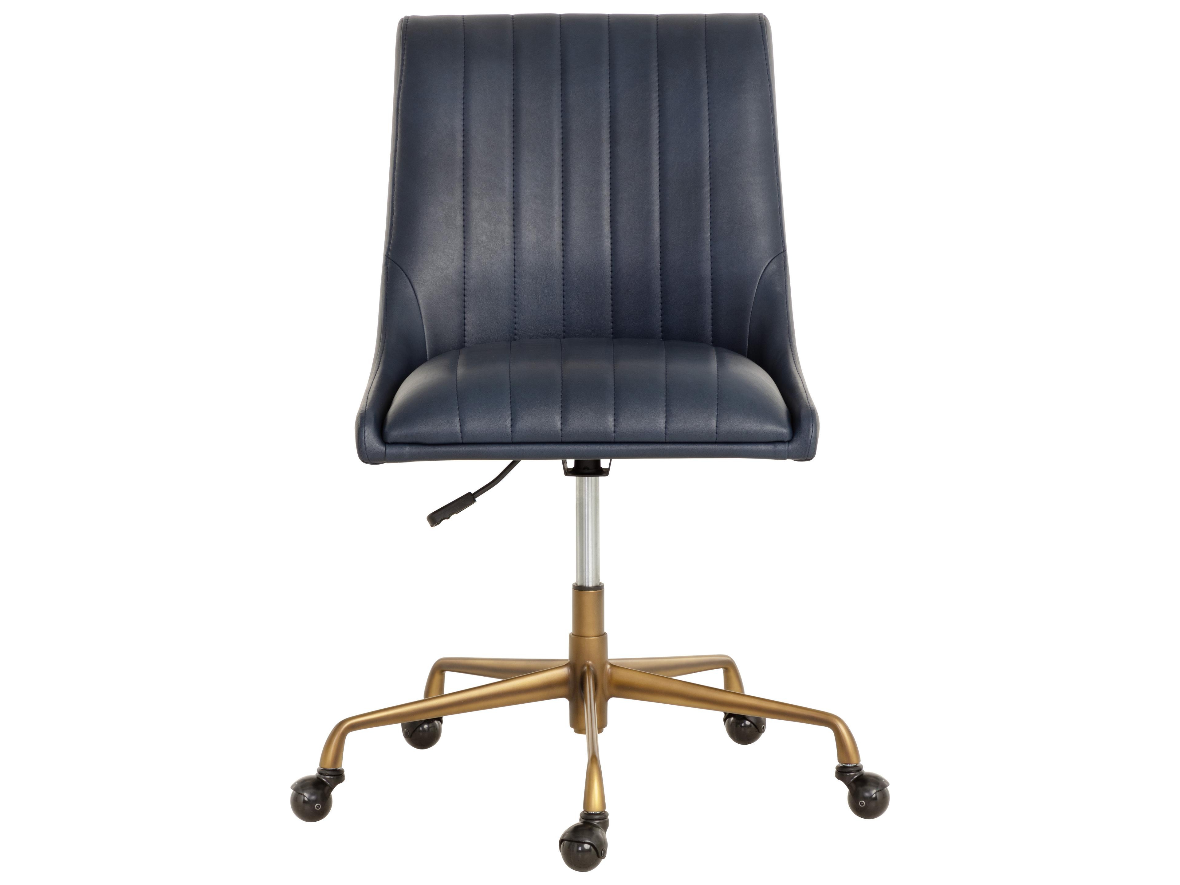 Sunpan Halden Office Chair in Bravo Admiral