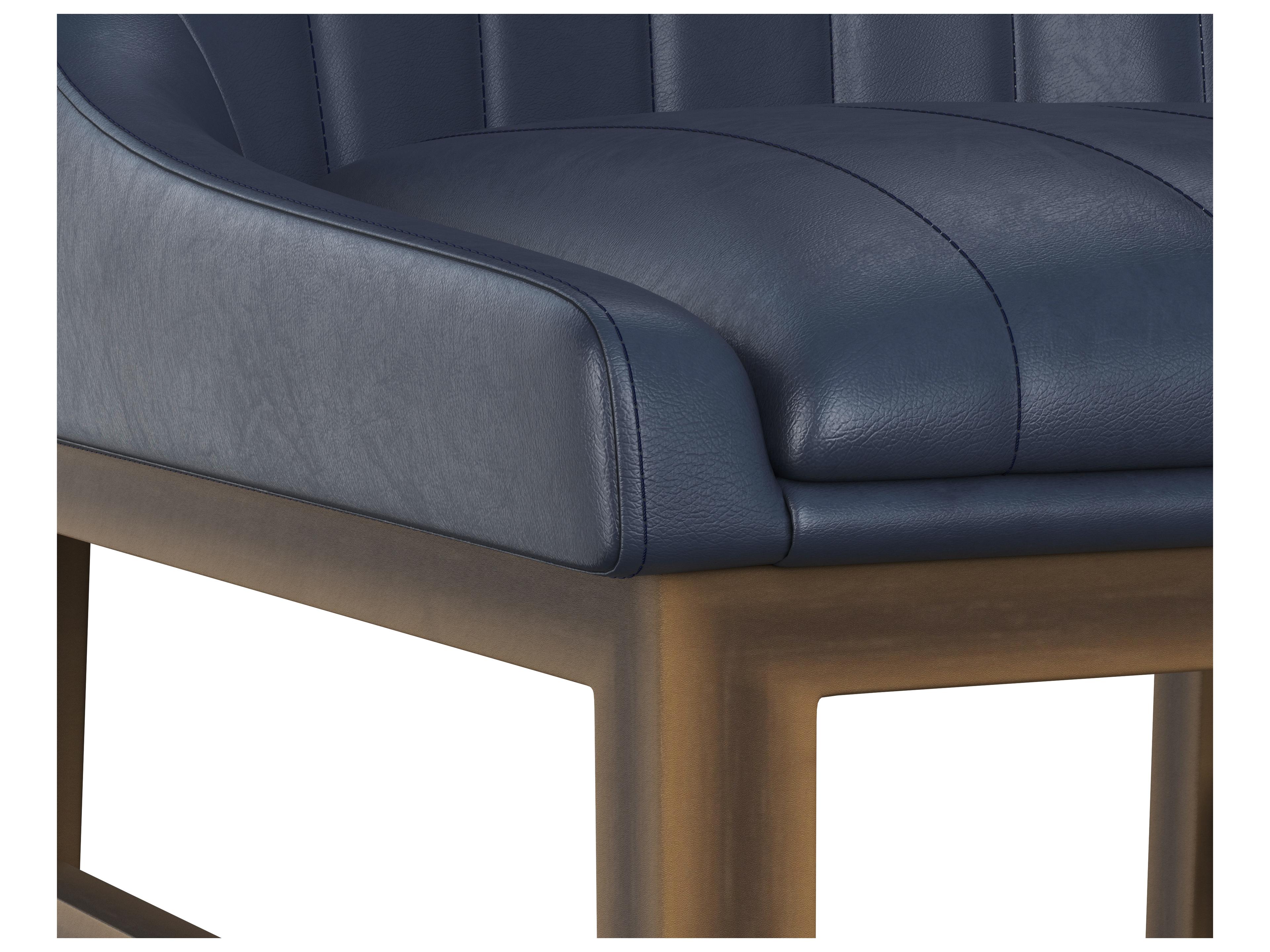 Sunpan Halden Barstool in Bravo Admiral