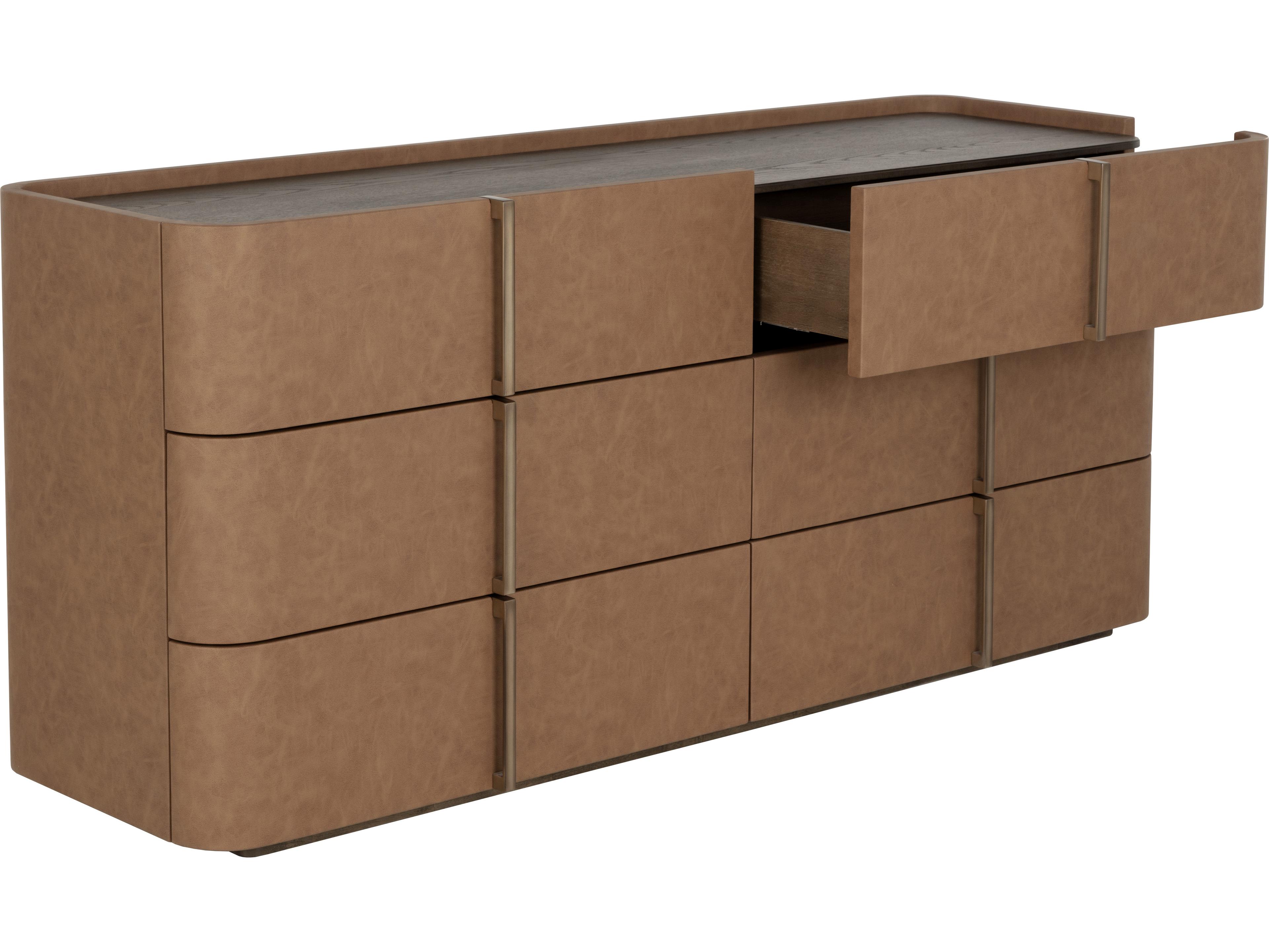 Sunpan Jamille Dresser in Cognac