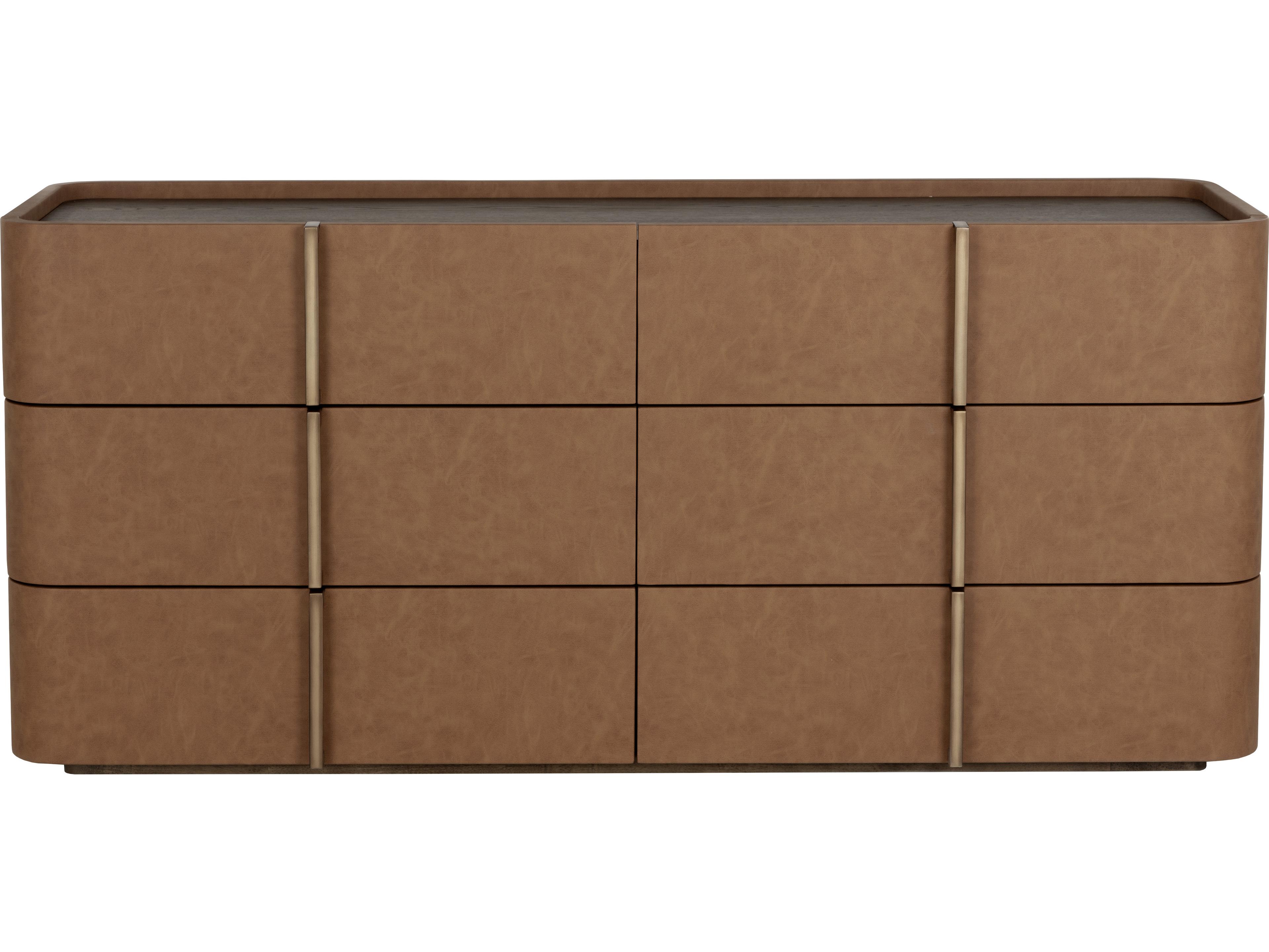 Sunpan Jamille Dresser in Cognac