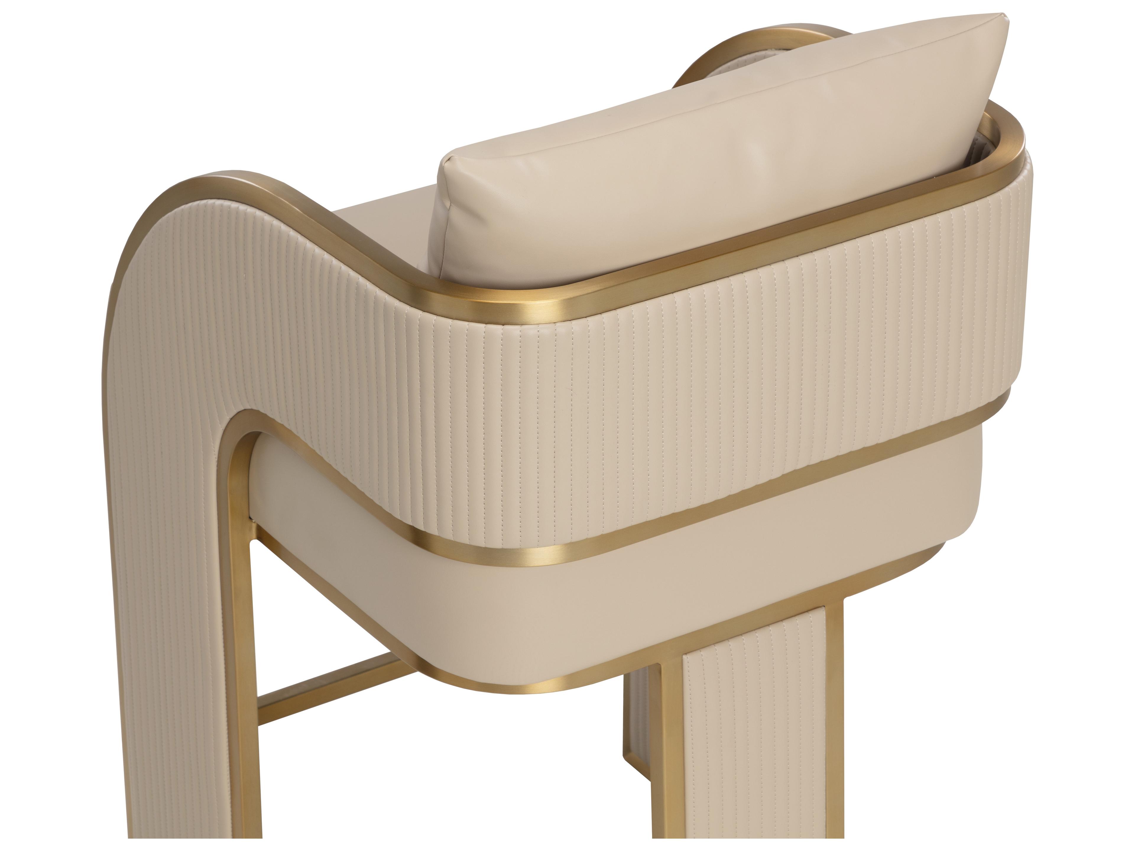 Sunpan Baz Counter Stool in Napa Beige