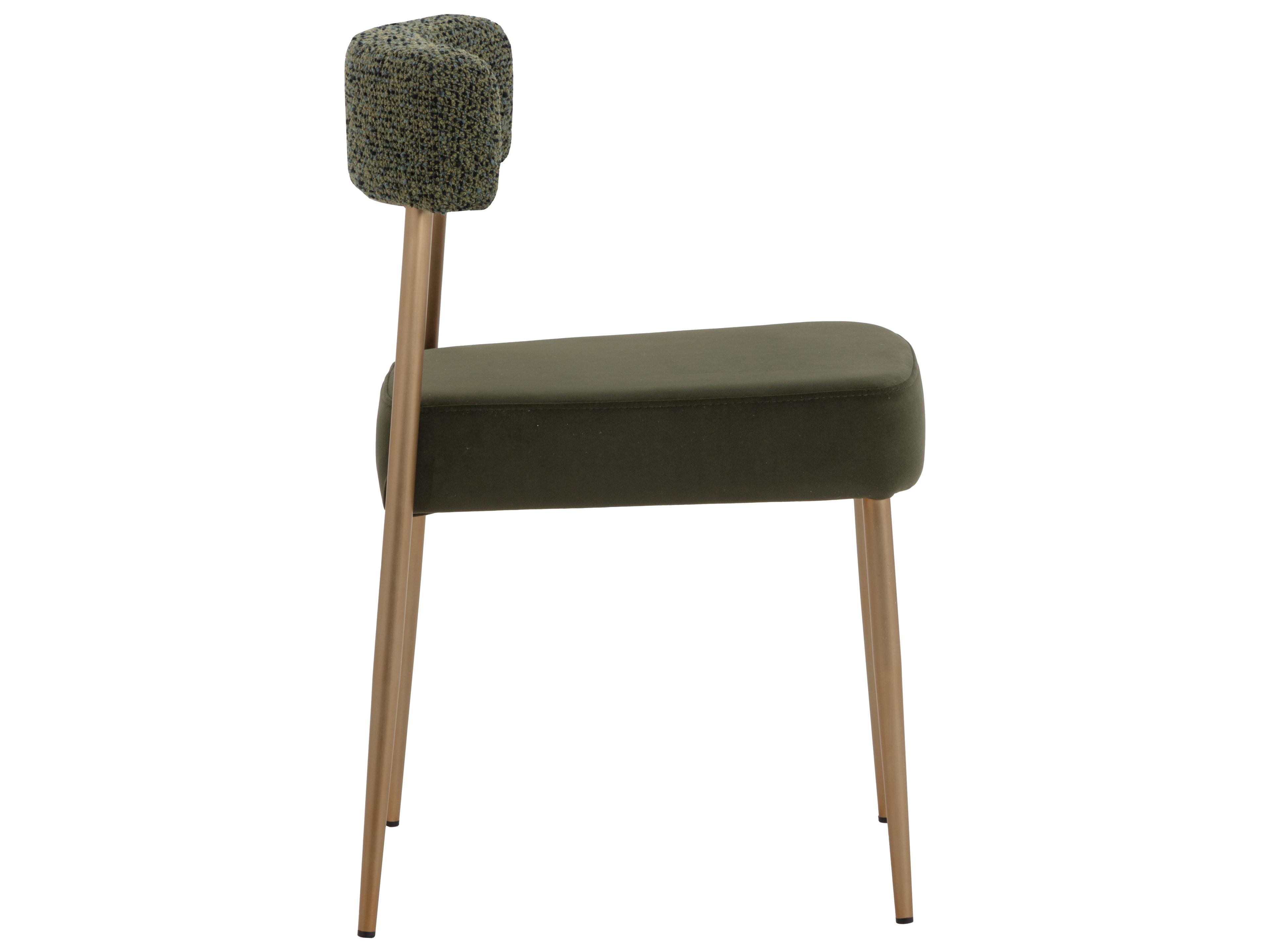 Sunpan Ashwin Stackable Dining Chair in Kona Backwoods / Noah Meadow