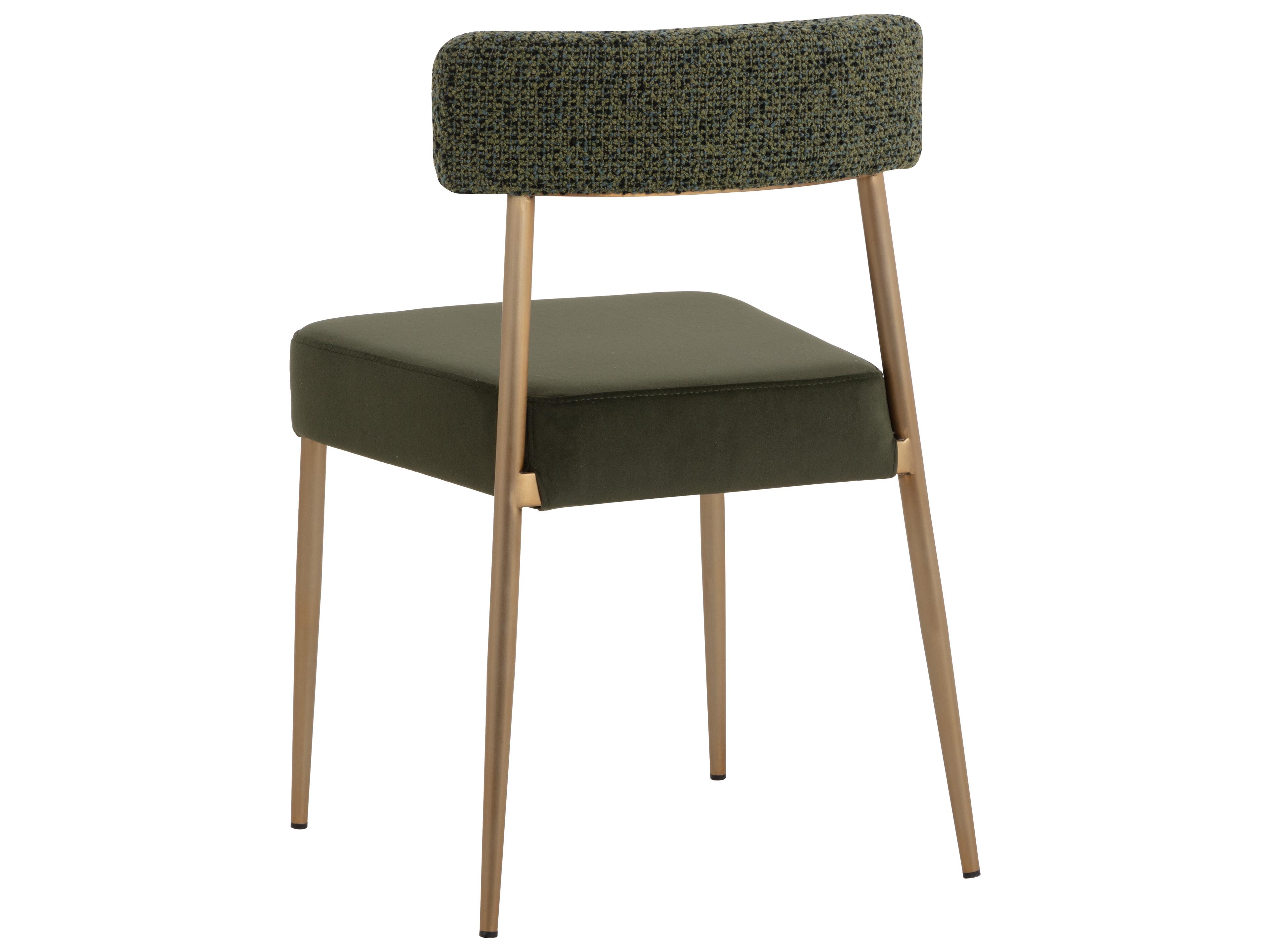 Sunpan Ashwin Stackable Dining Chair in Kona Backwoods / Noah Meadow