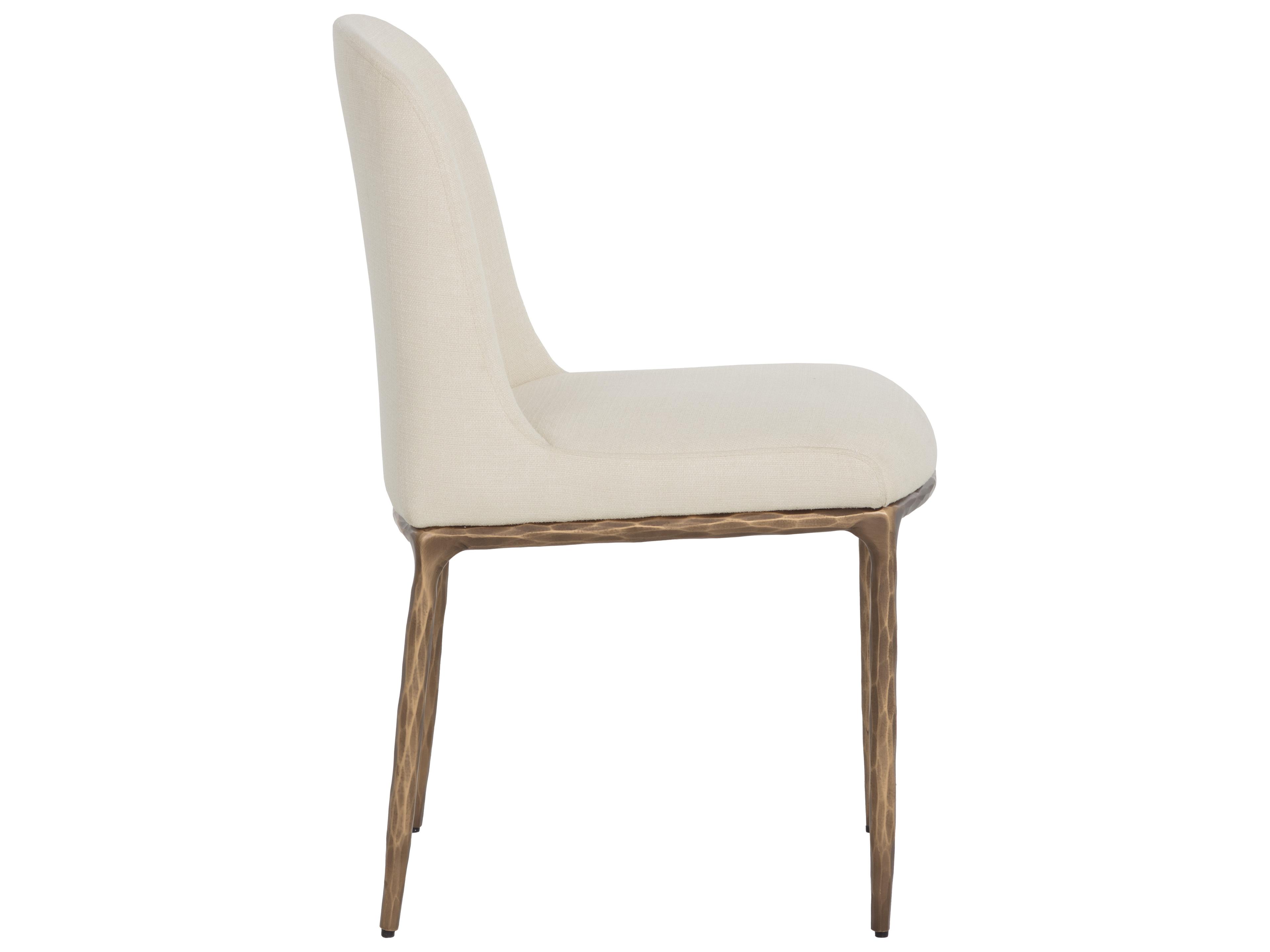 Sunpan Nestor Dining Chair in Zenith Alabaster