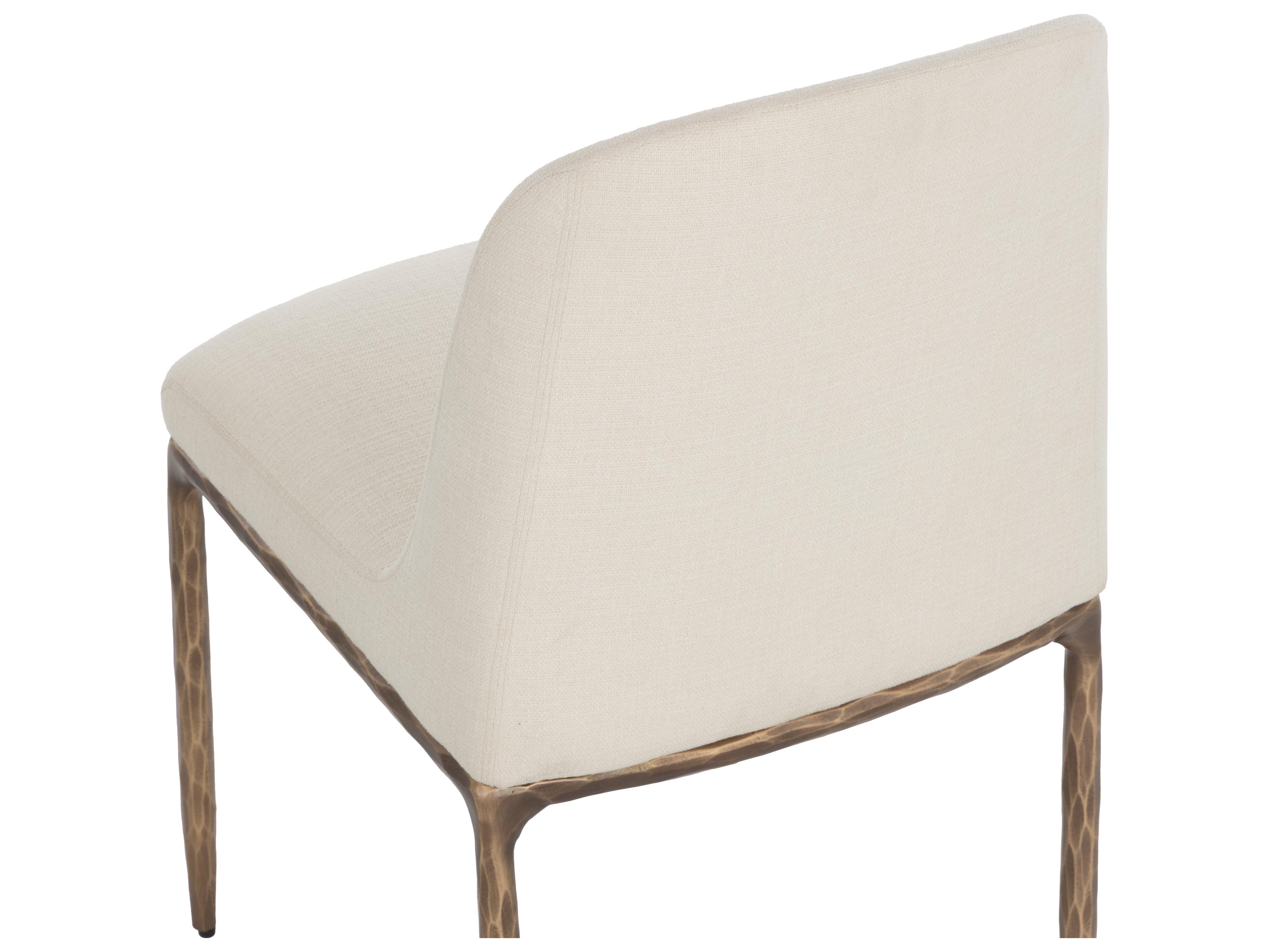 Sunpan Nestor Dining Chair in Zenith Alabaster