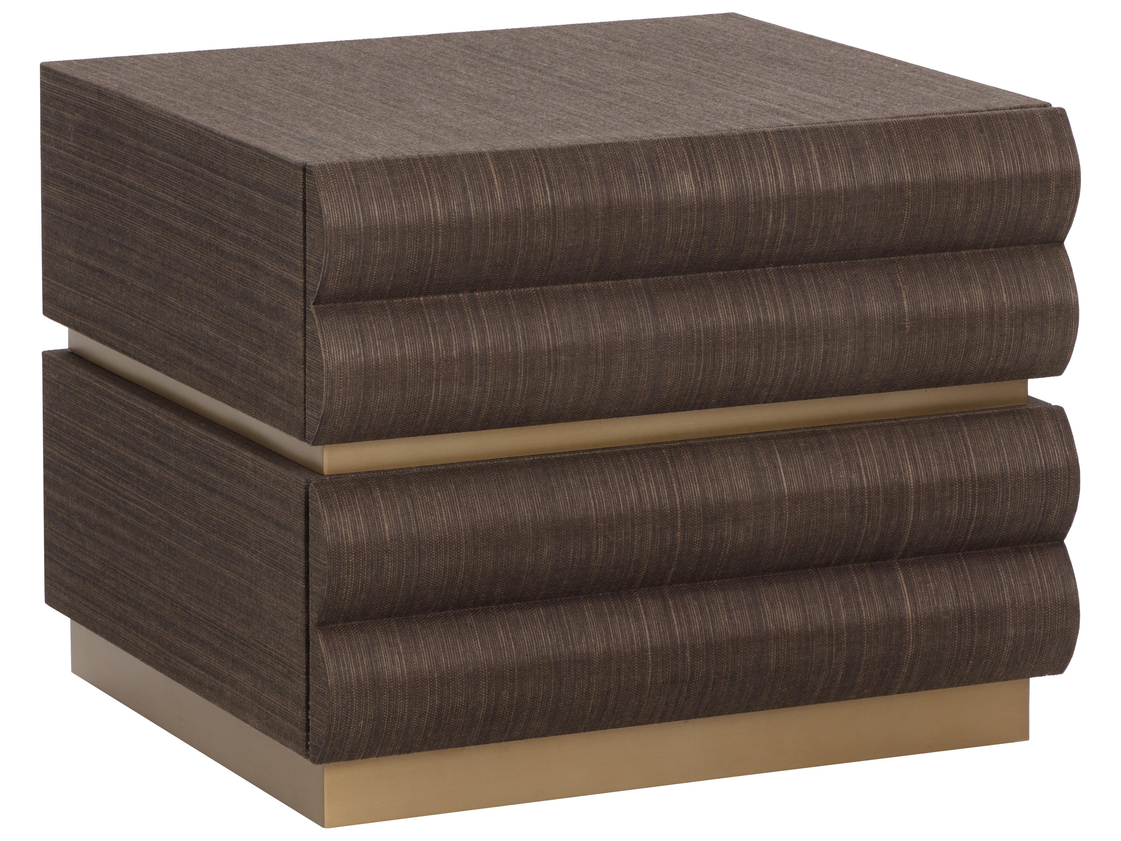 Sunpan Subira Nightstand in Chocolate