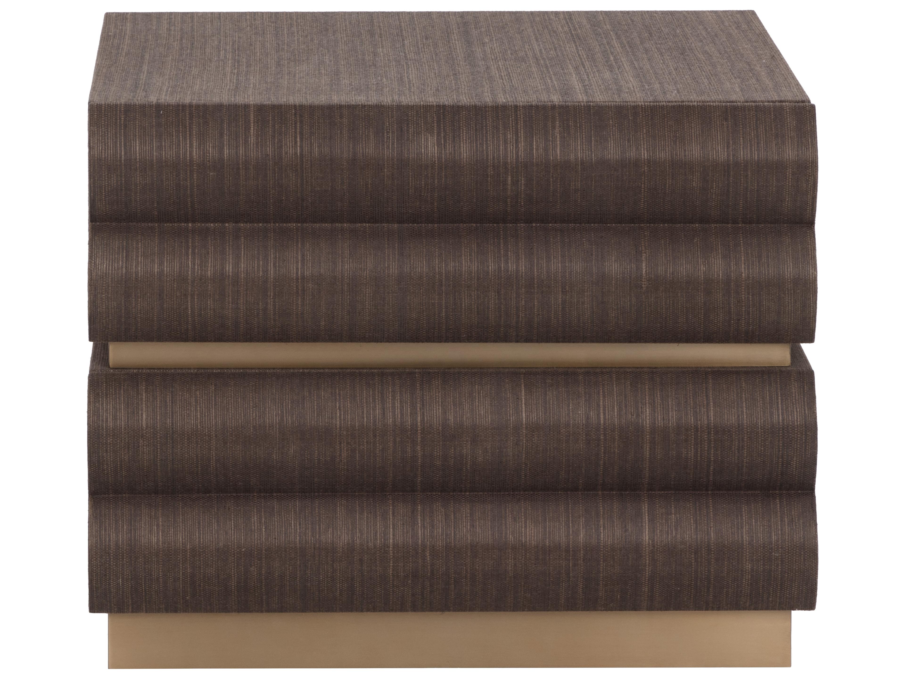 Sunpan Subira Nightstand in Chocolate