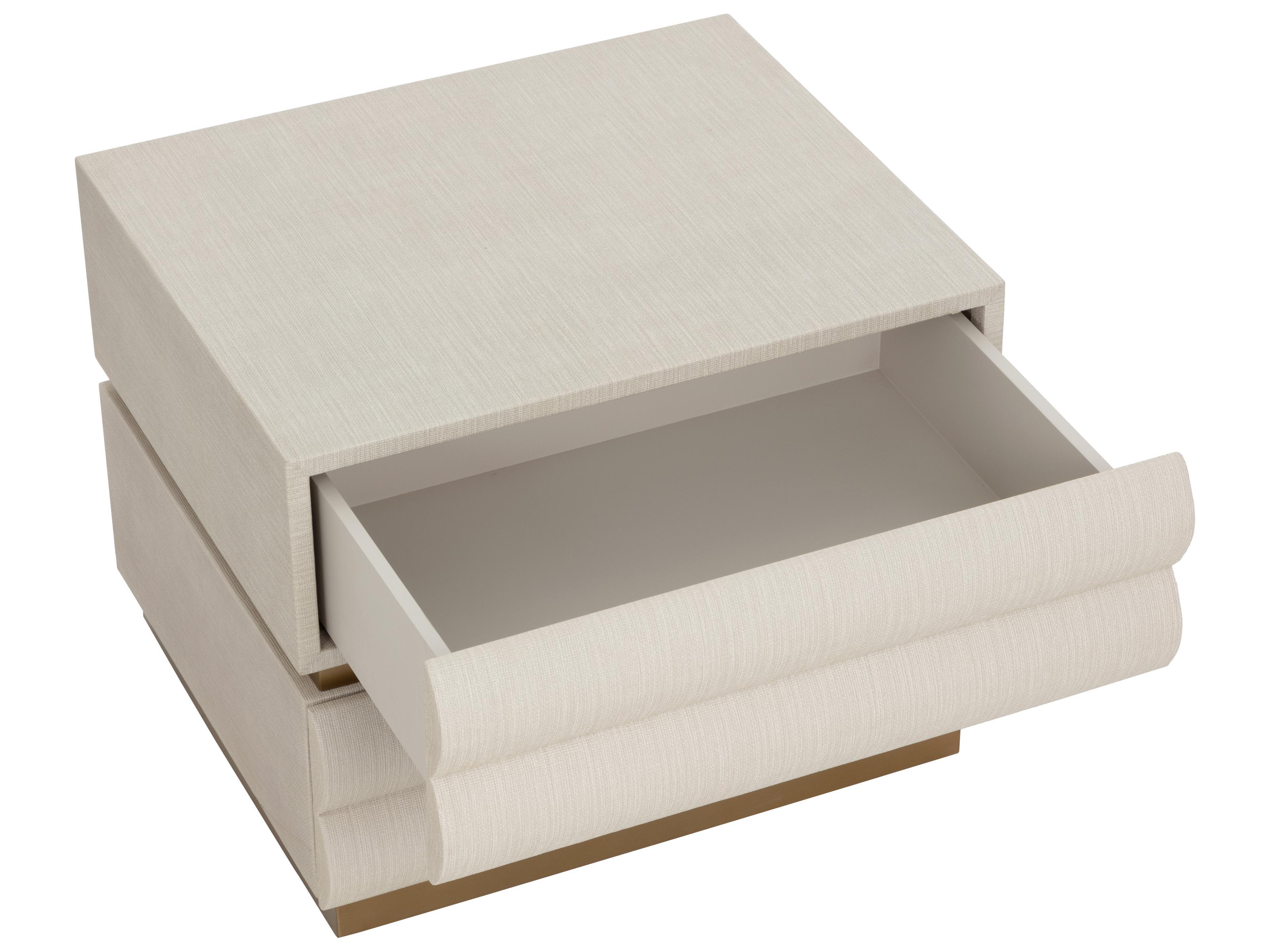 Sunpan Subira Nightstand in Cream