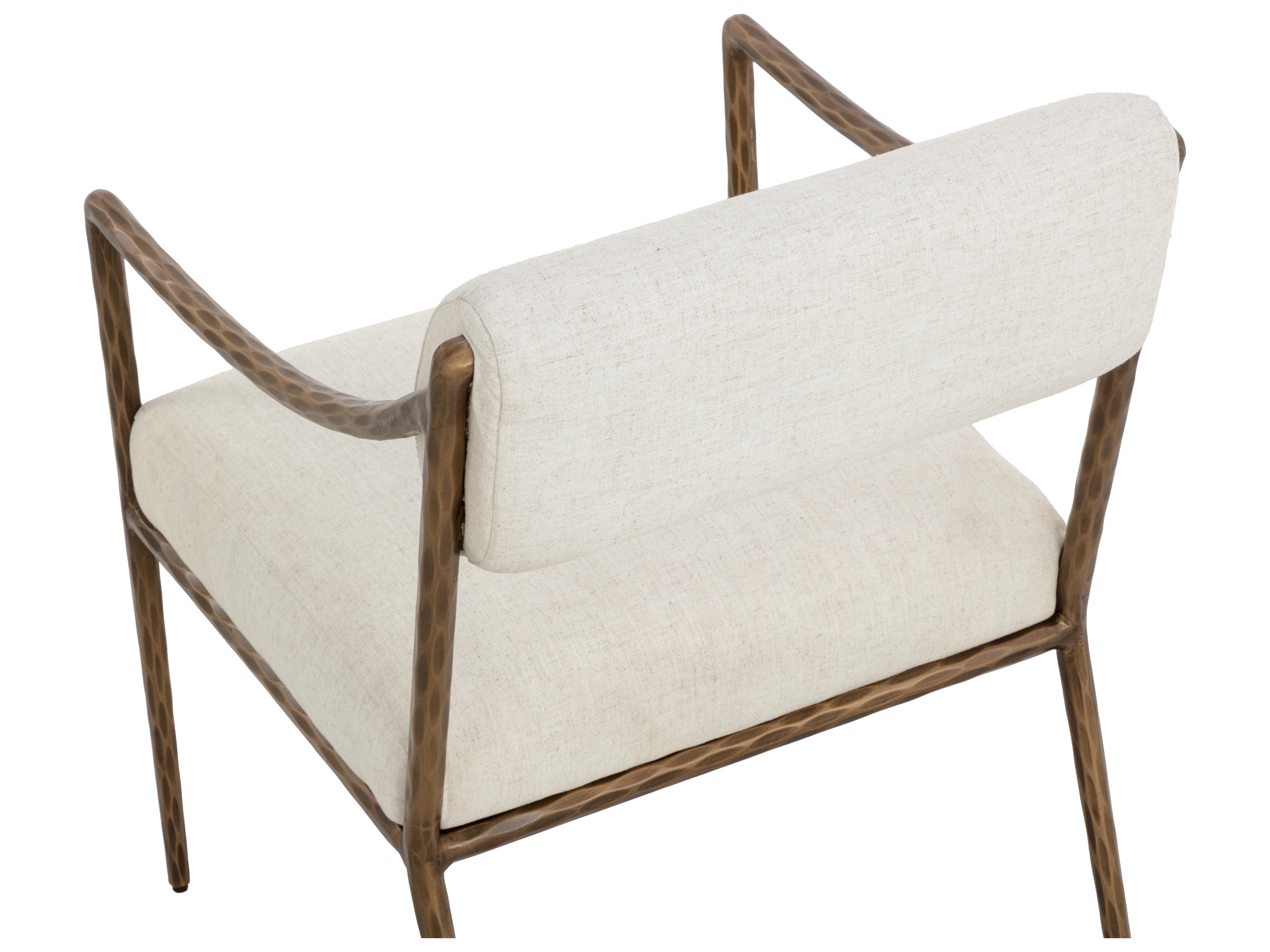 Sunpan Leticia Dining Armchair in Geralt Linen