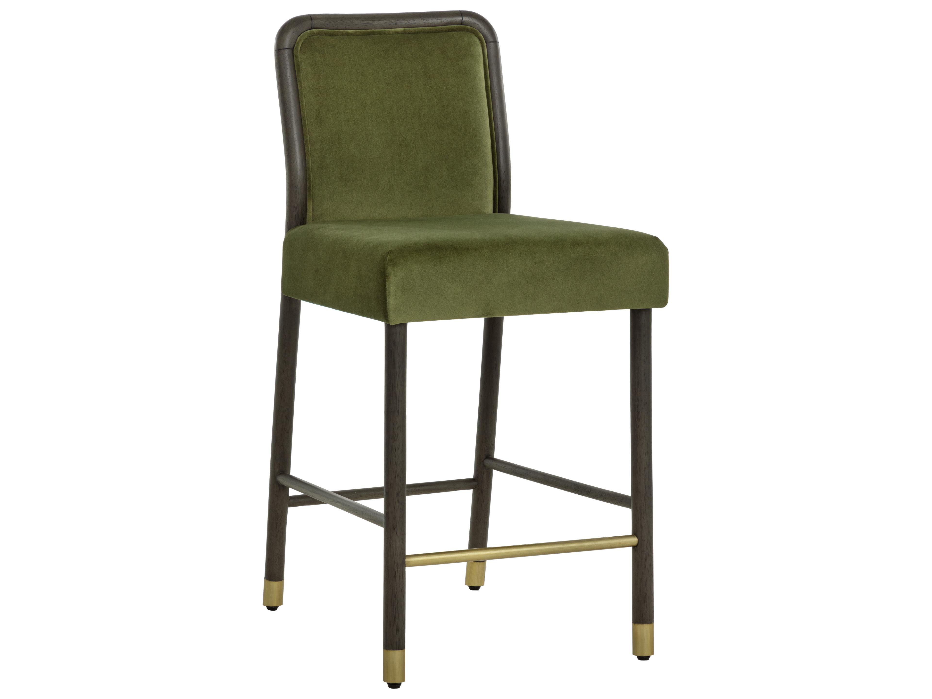 Sunpan Jeno Counter Stool in Meg Olive