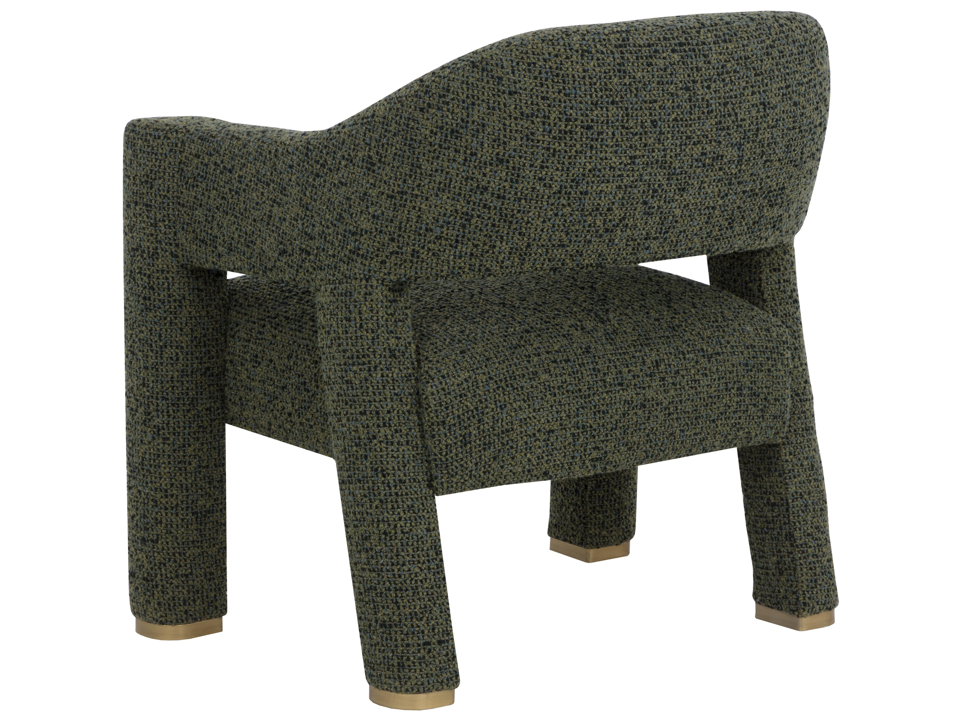 Sunpan Prisca Lounge Chair in Noah Meadow