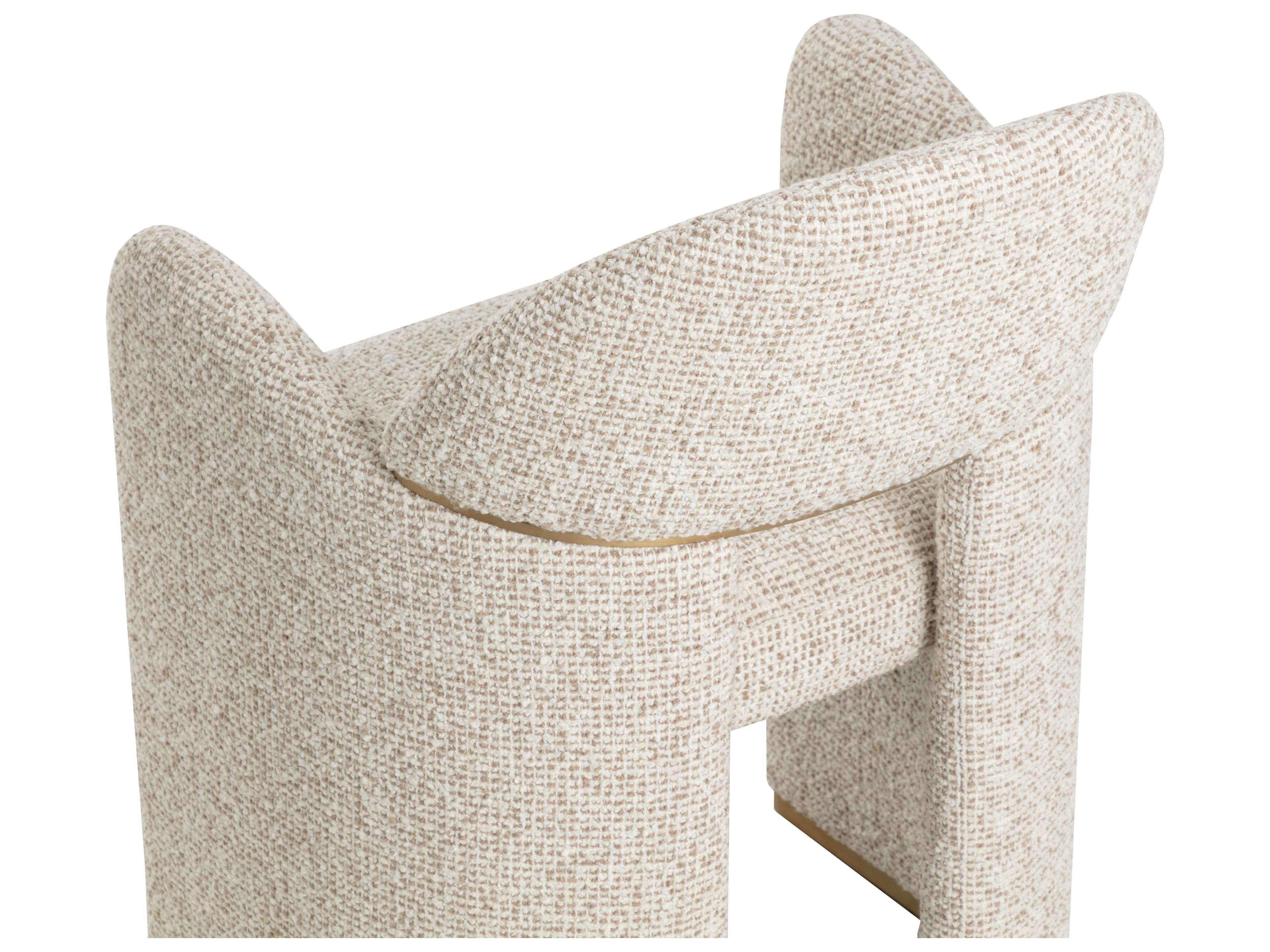 Sunpan Snowden Dining Armchair in Noah Ecru