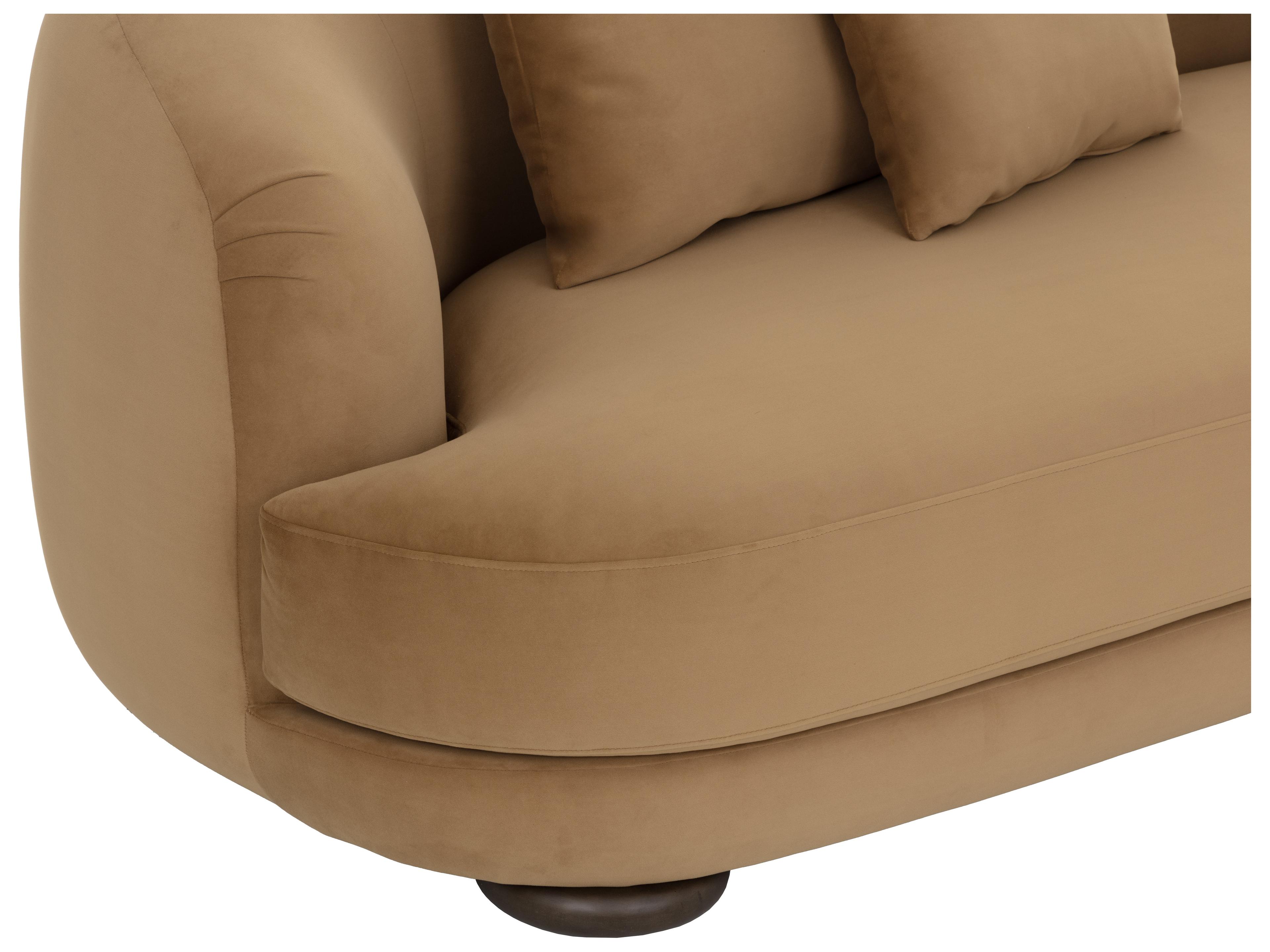 Sunpan Valentina Sofa in Kona Camel