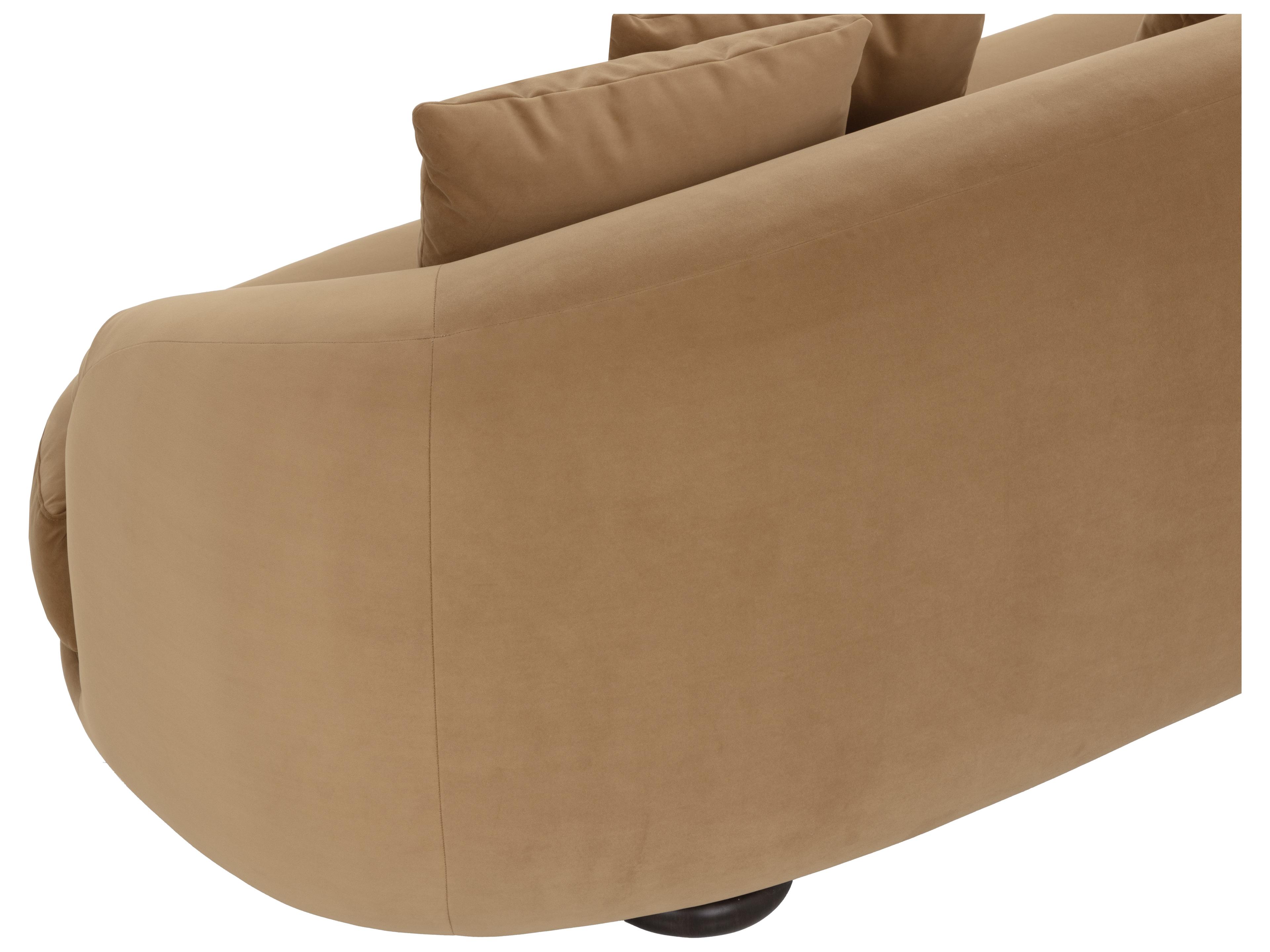 Sunpan Valentina Sofa in Kona Camel