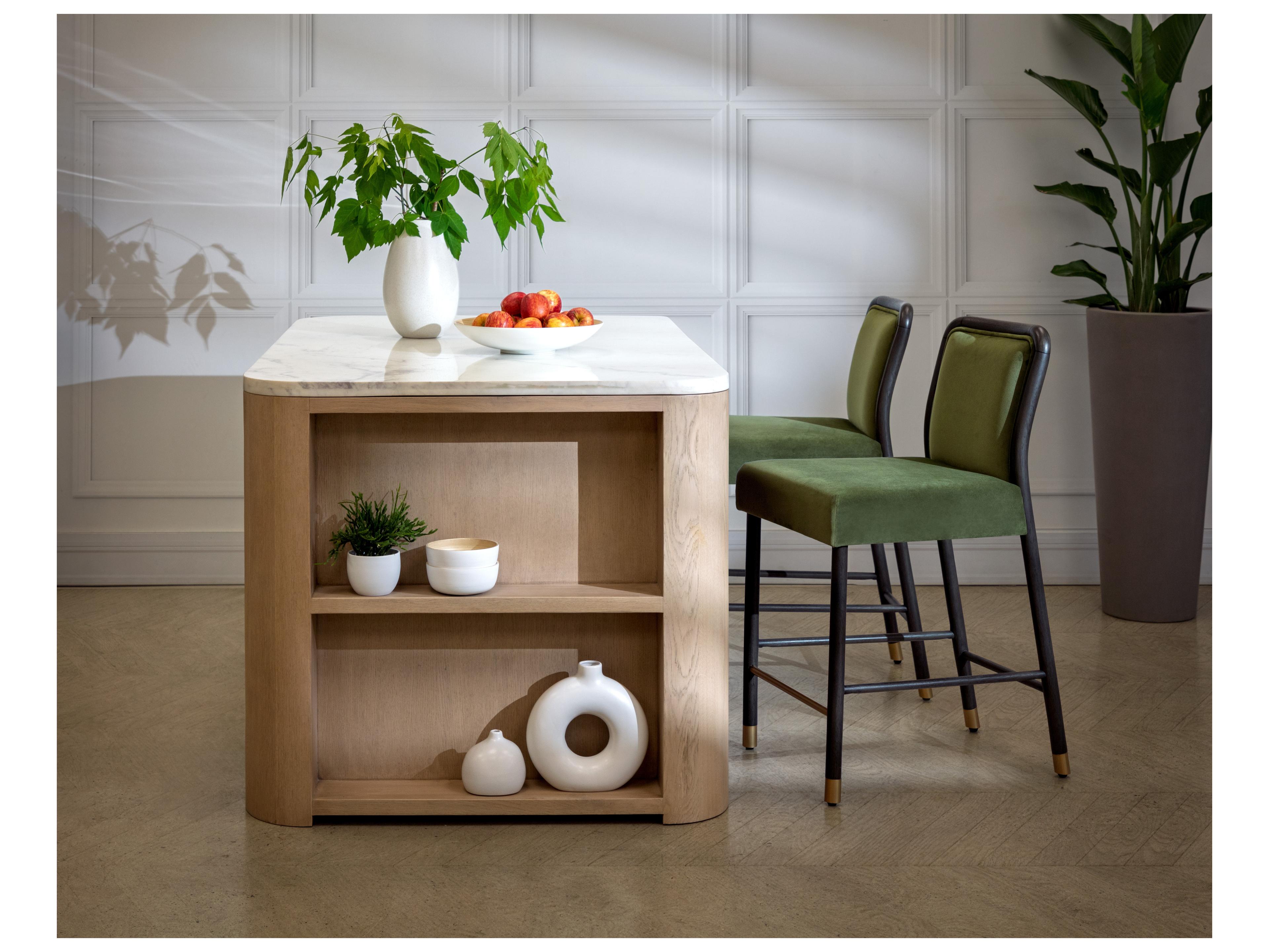 Sunpan Romilly Kitchen Island in 62"