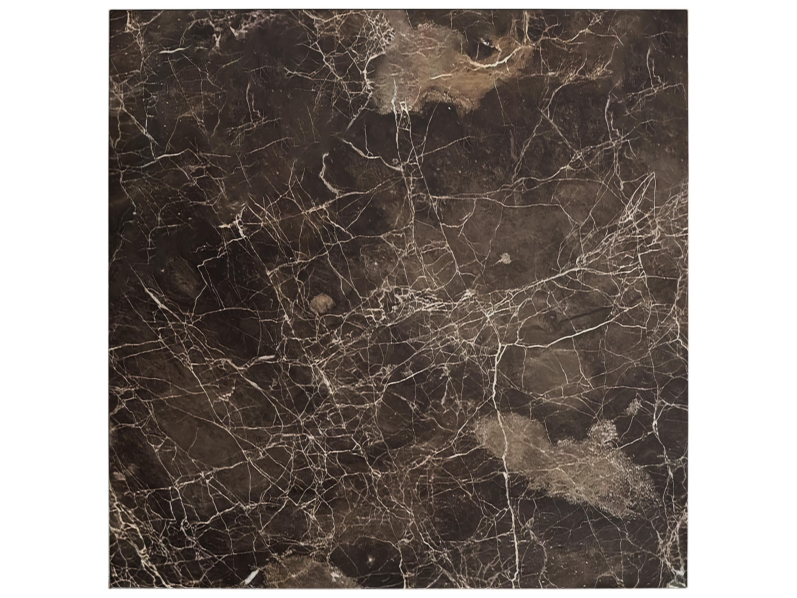 Sunpan Laros End Table in Dark Emperador