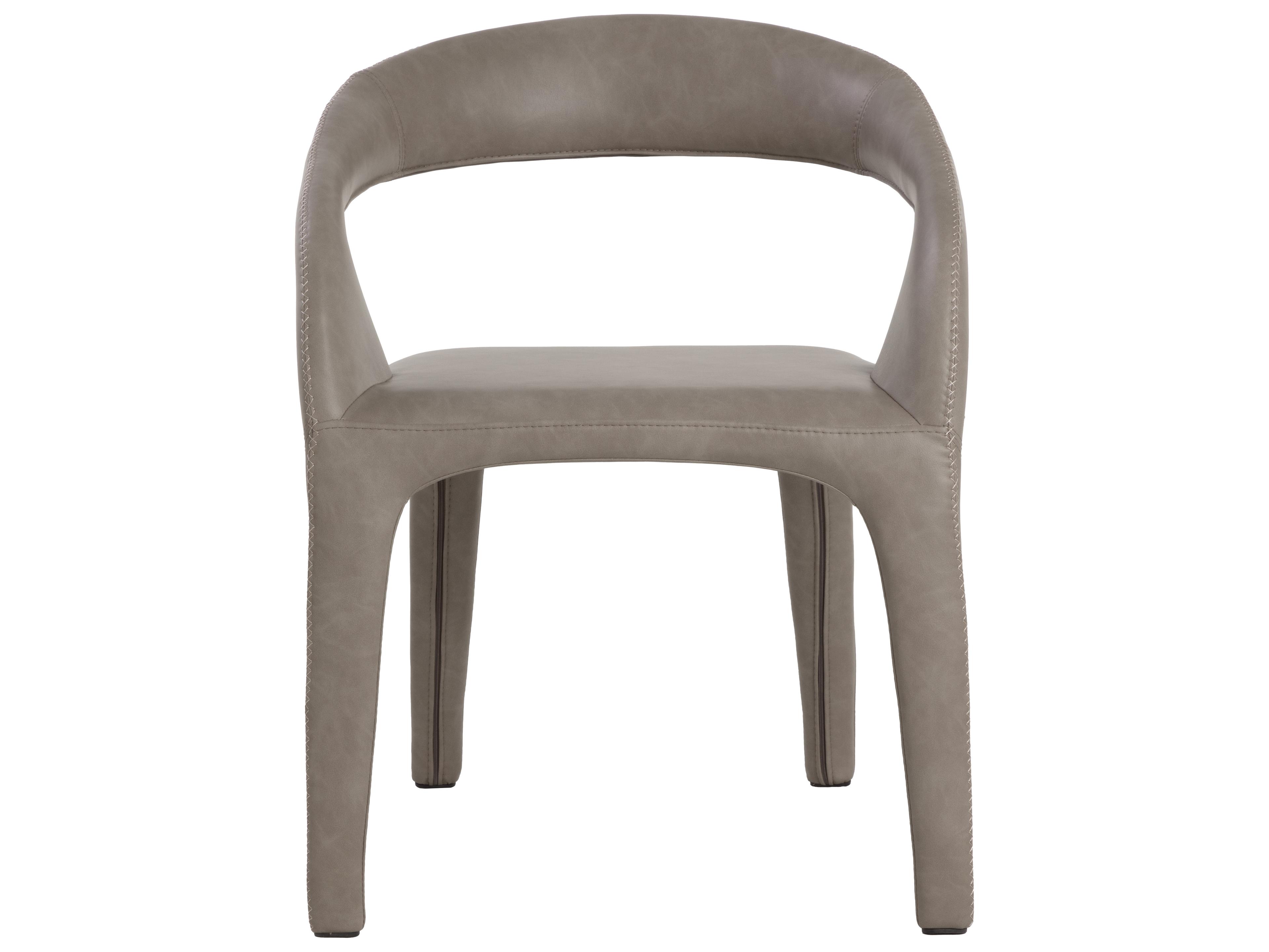 Sunpan Atika Dining Armchair in Ivanhoe Mineral