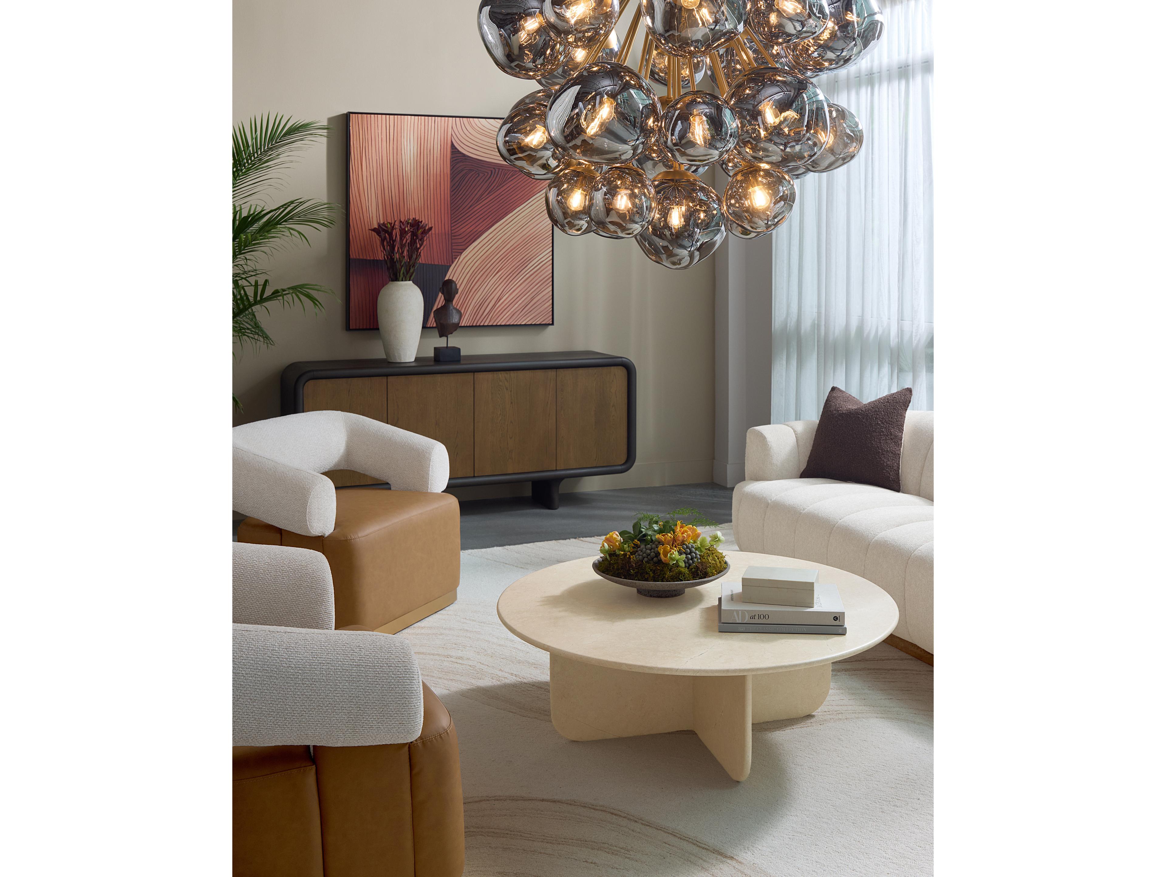 Sunpan Dionis Chandelier in Round