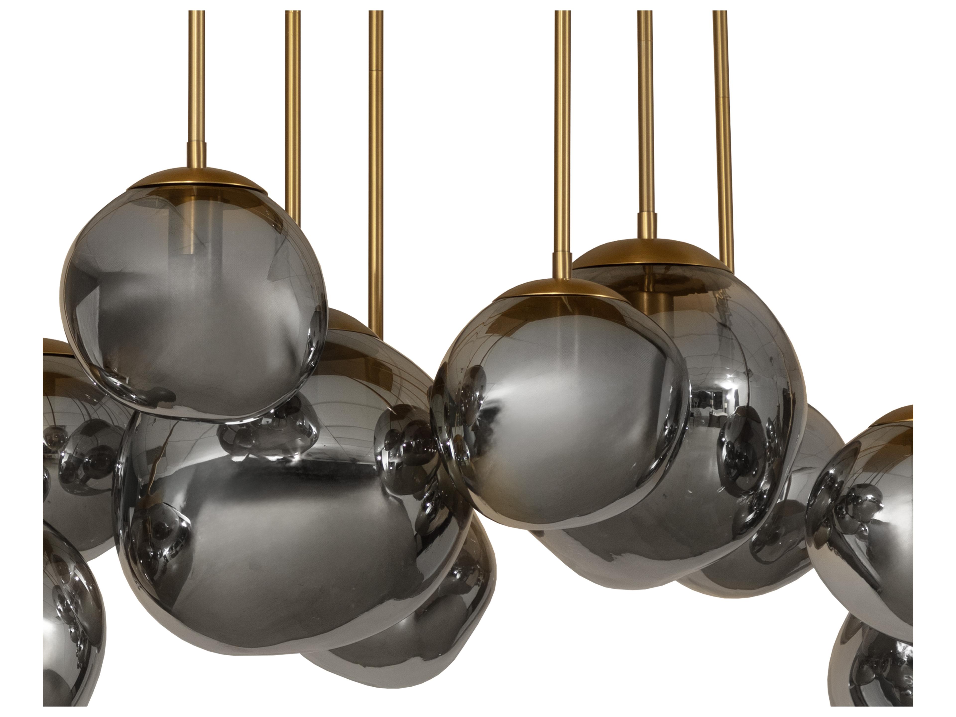 Sunpan Dionis Chandelier in Rectangular