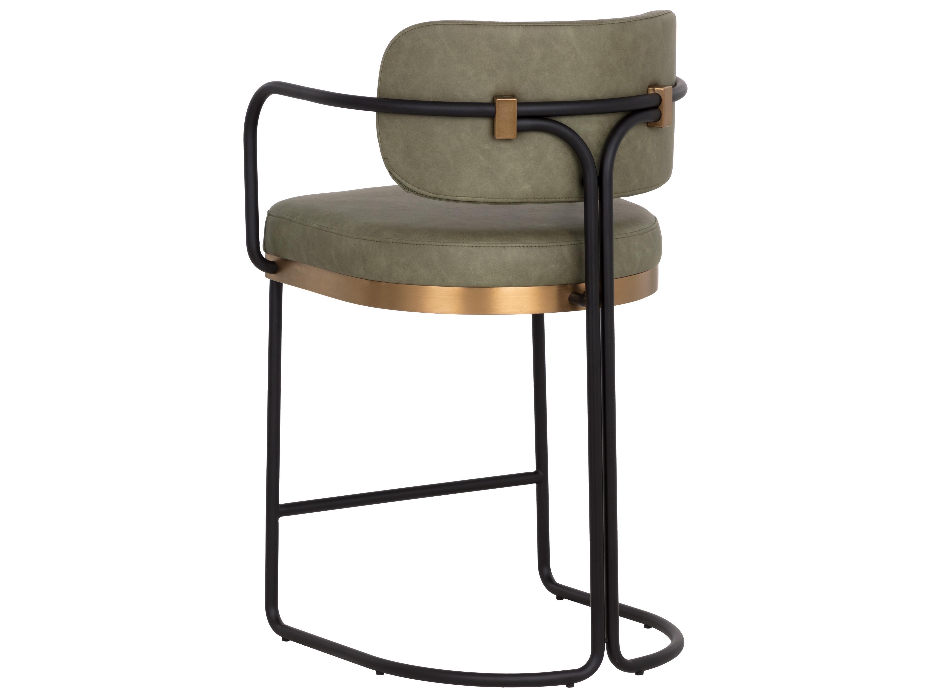 Sunpan Jalen Counter Stool in Ivanhoe Pine