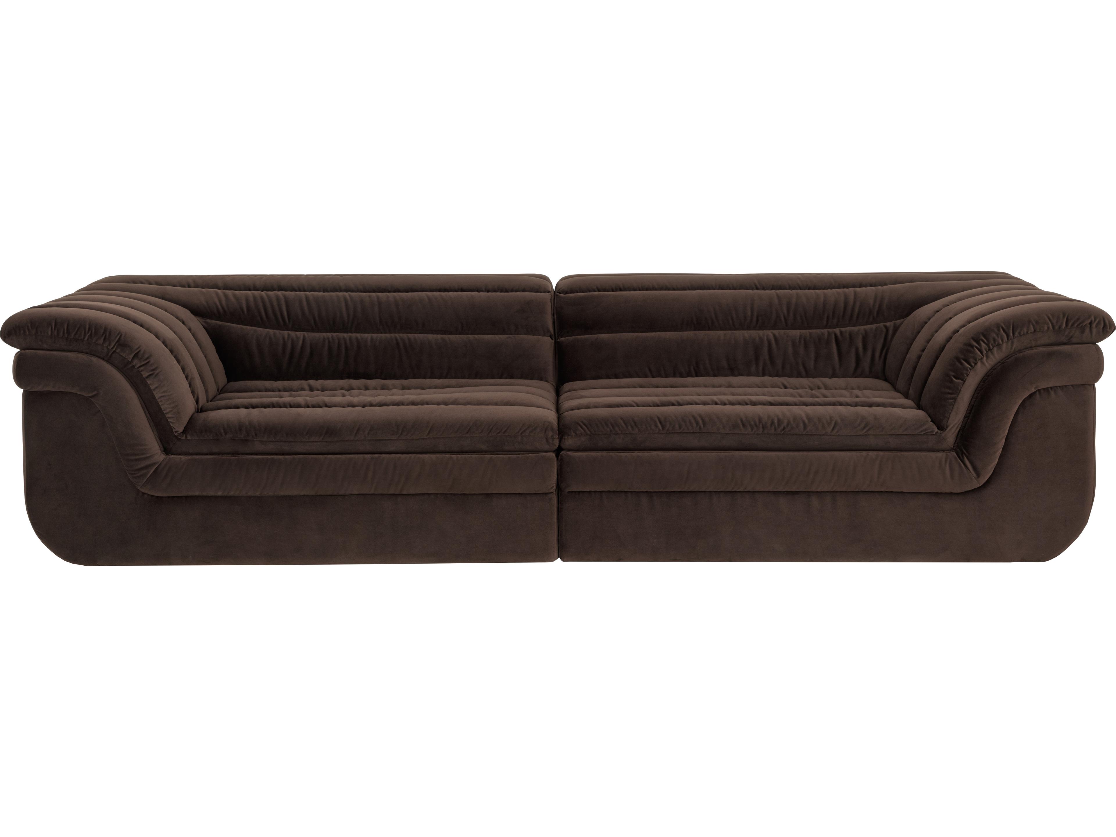 Sunpan Bello Sofa in Diamond Mink
