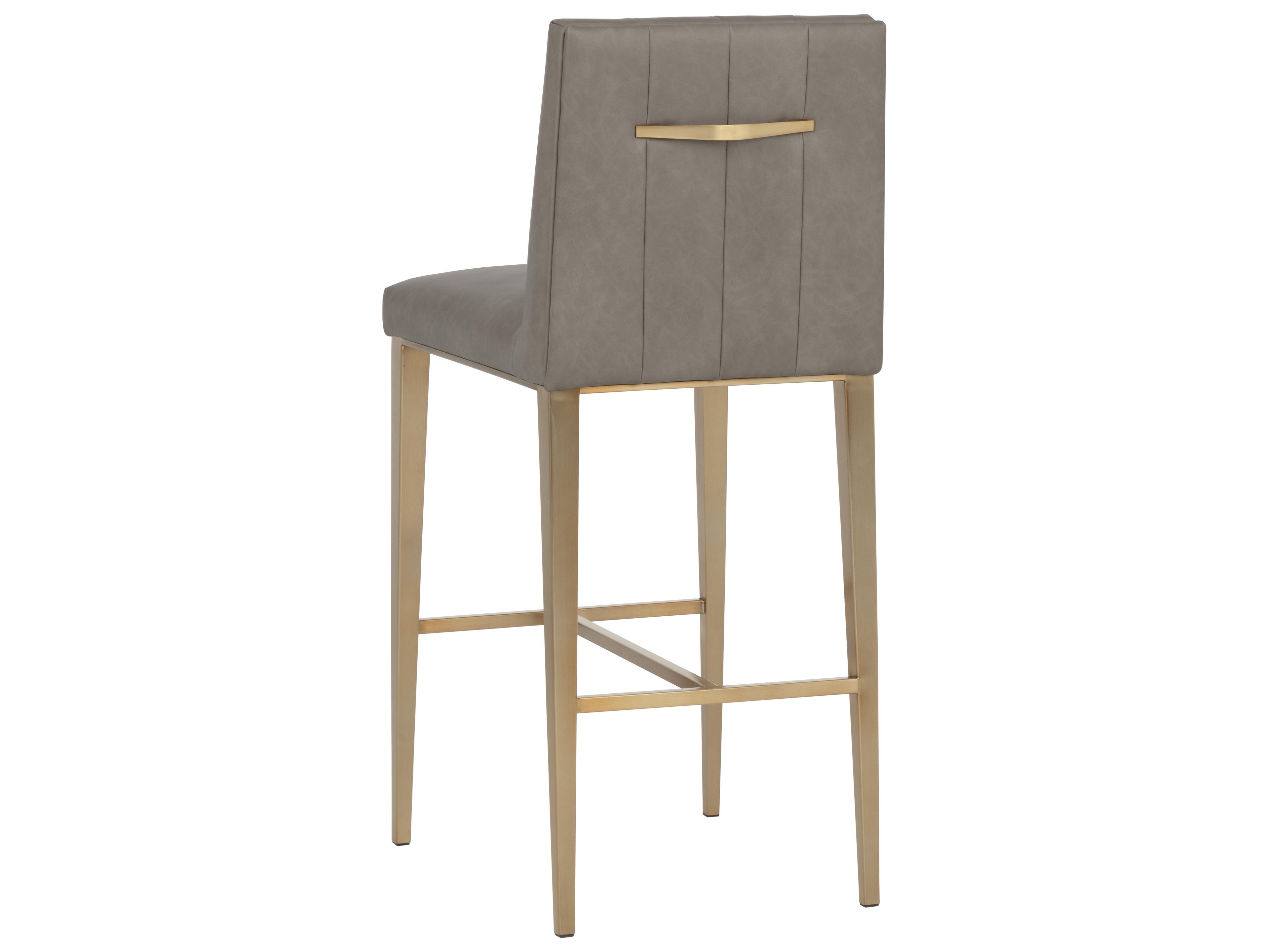 Sunpan Wilbur Barstool in Ivanhoe Mineral