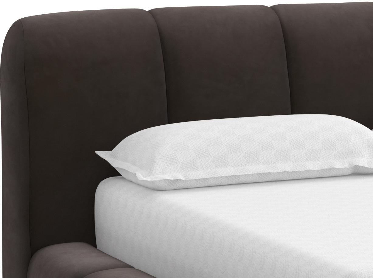 Sunpan Olena Bed in King in Meg Ash