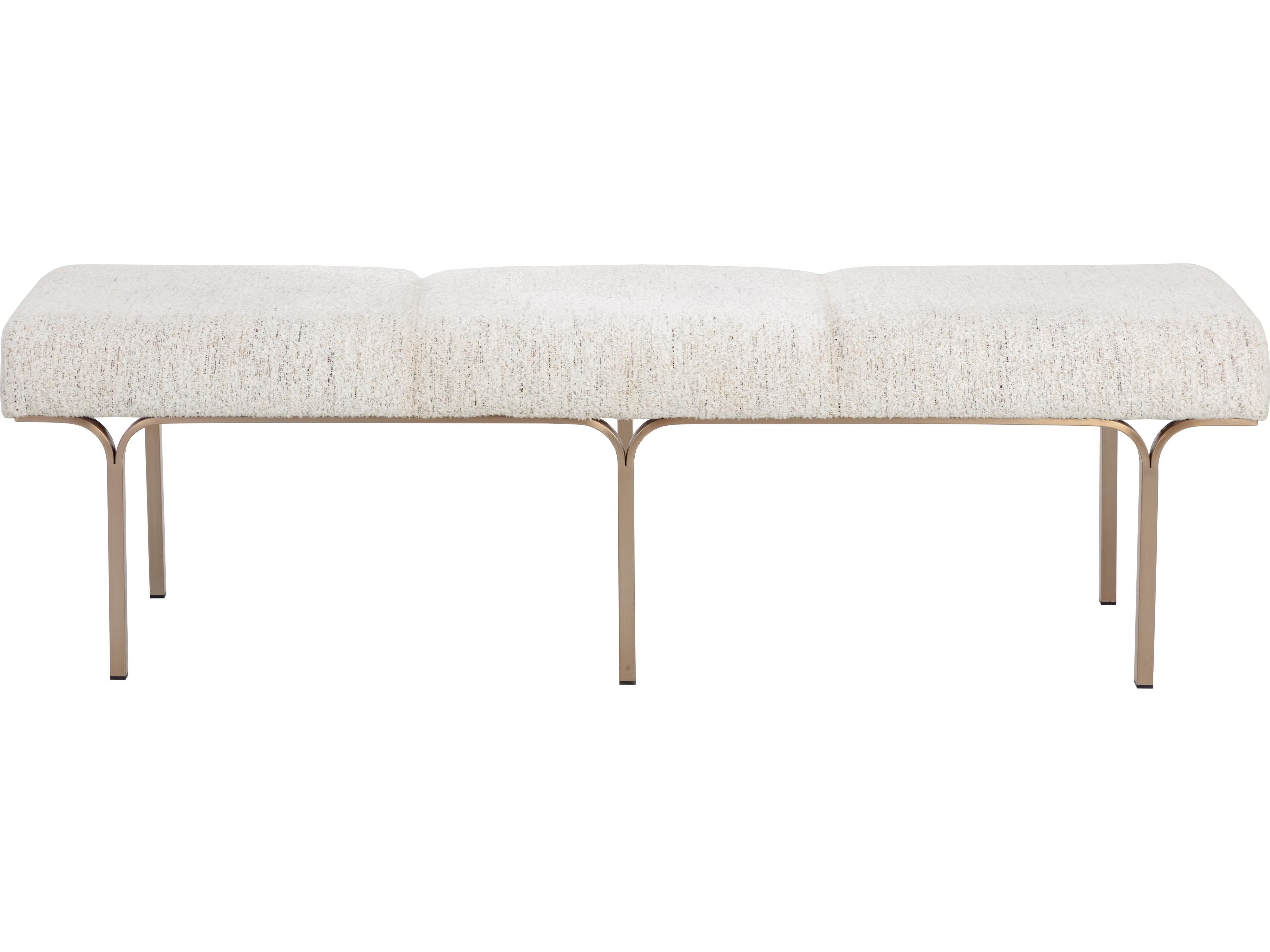 Sunpan Nuvella Bench in Hailey Moon