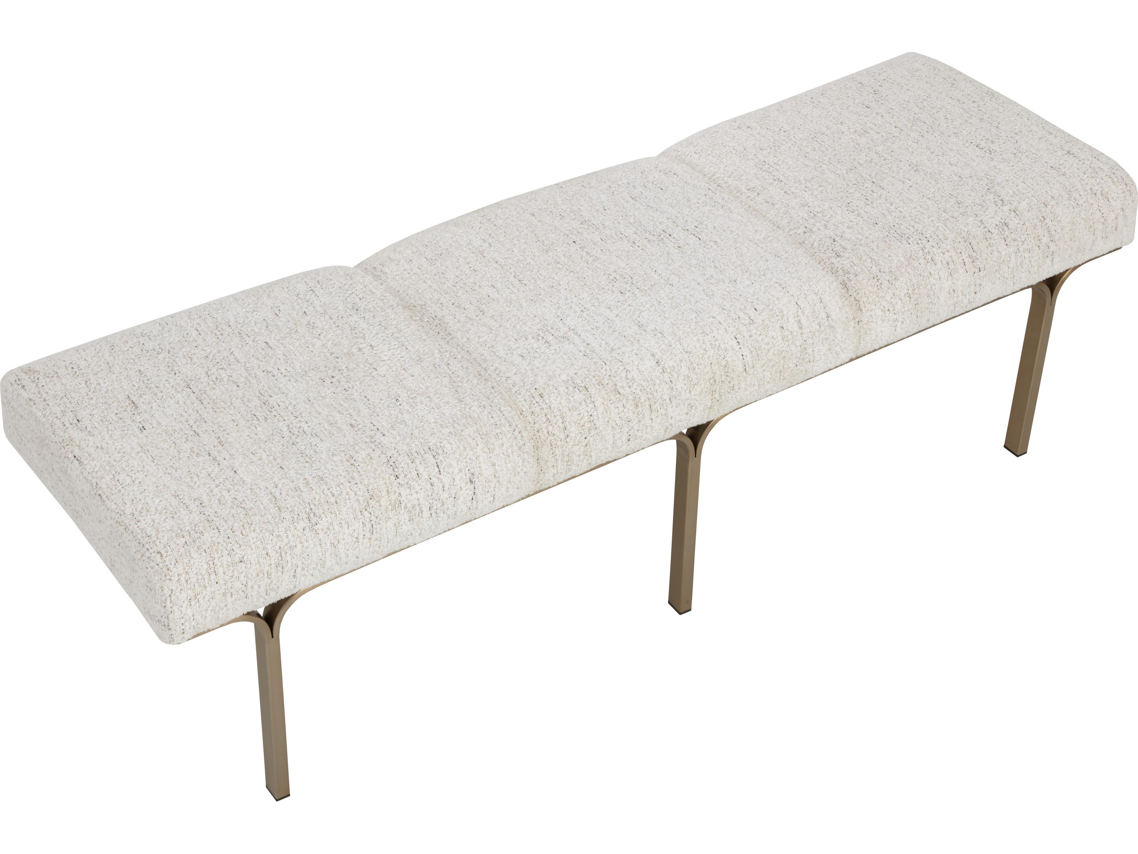 Sunpan Nuvella Bench in Hailey Moon