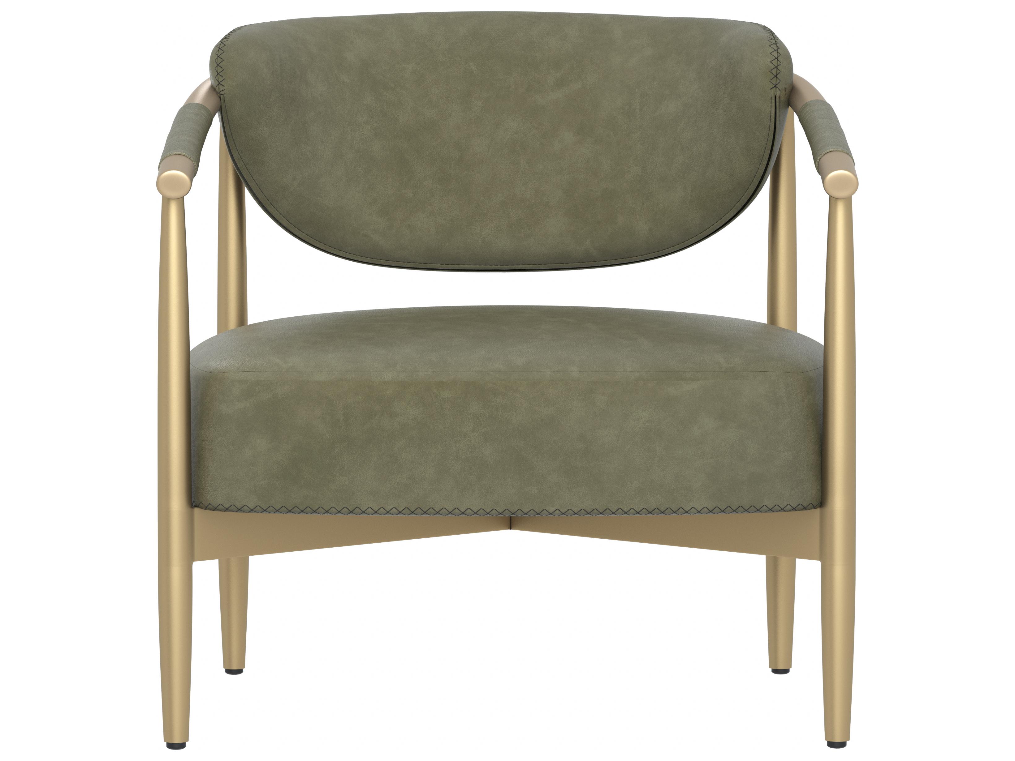 Sunpan Heloise Lounge Chair in Ivanhoe Pine