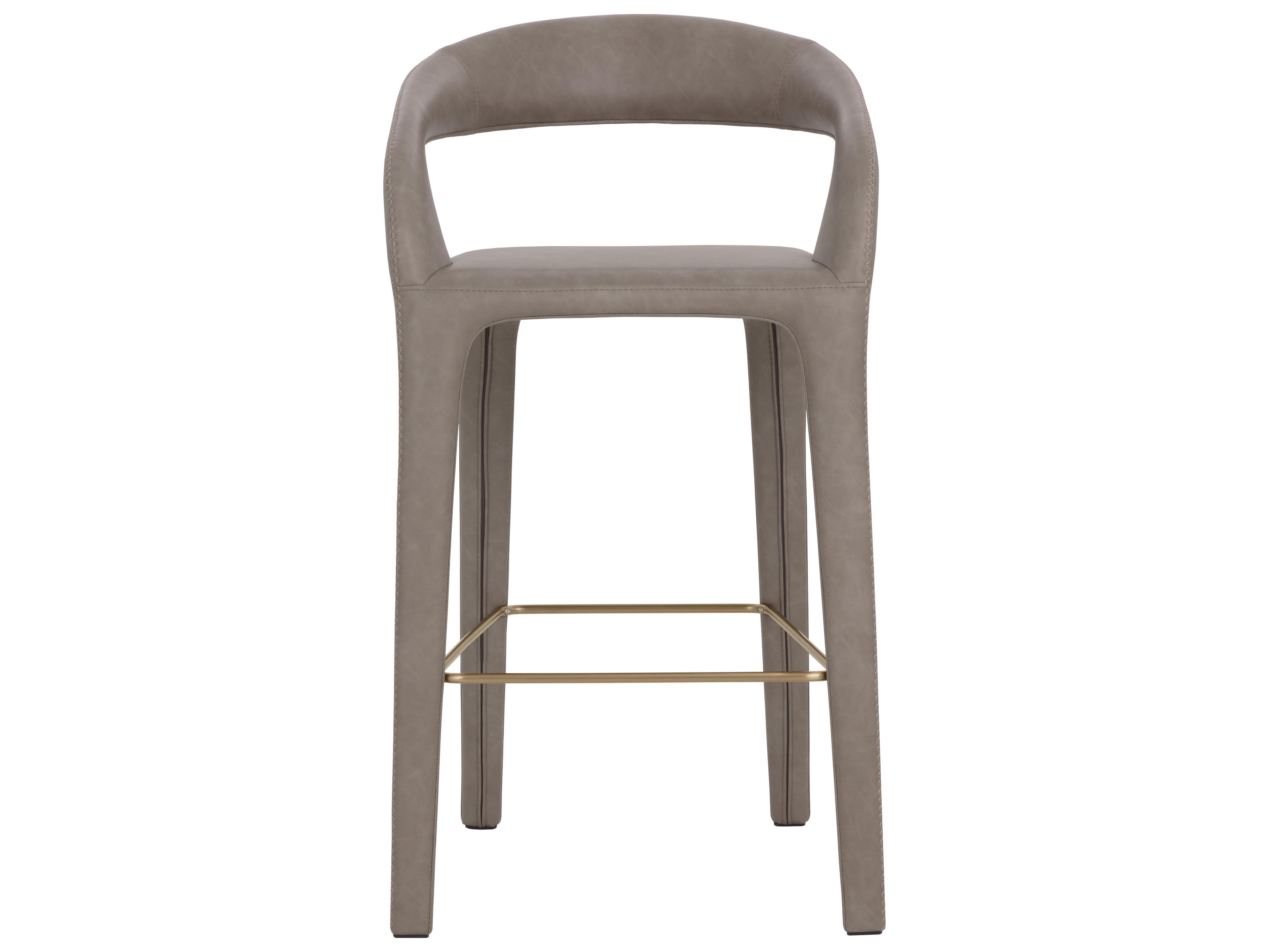 Sunpan Atika Barstool in Ivanhoe Mineral