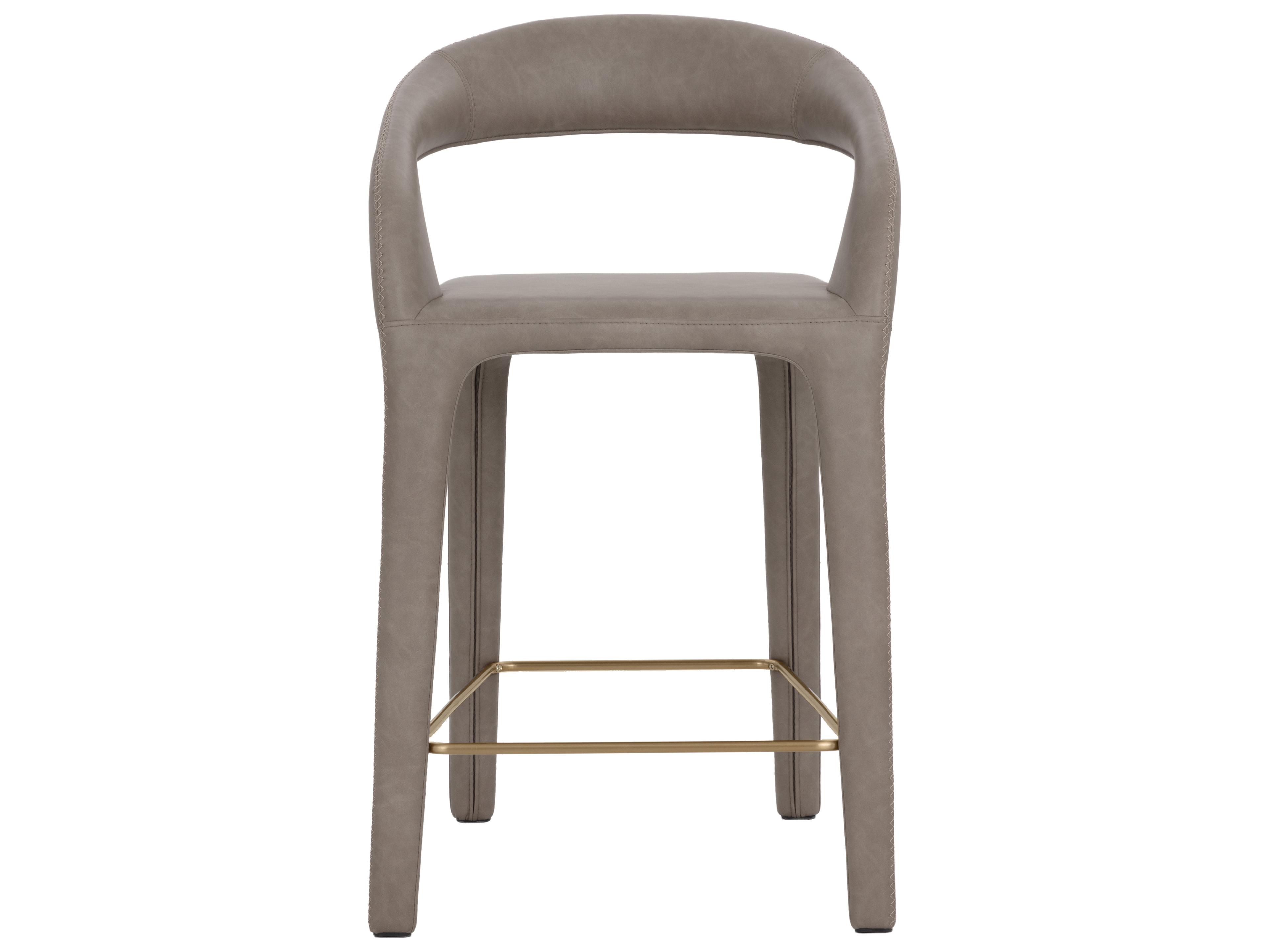 Sunpan Atika Counter Stool in Ivanhoe Mineral
