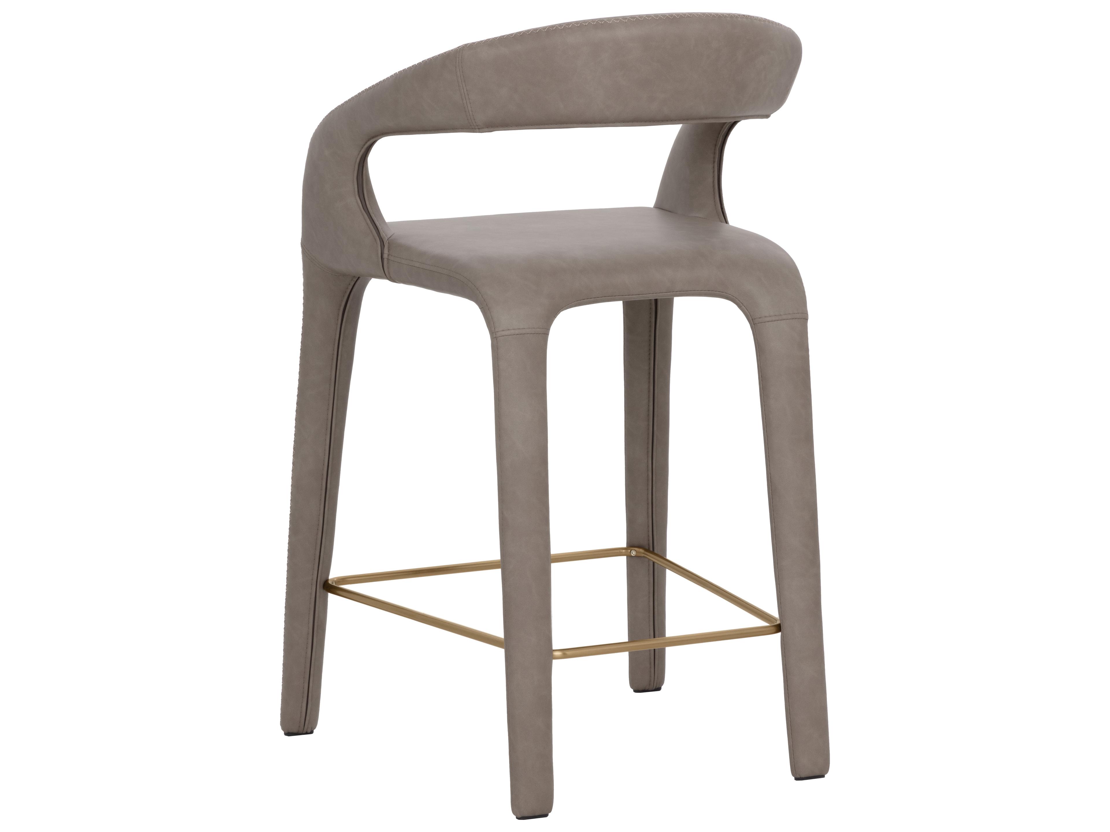 Sunpan Atika Counter Stool in Ivanhoe Mineral