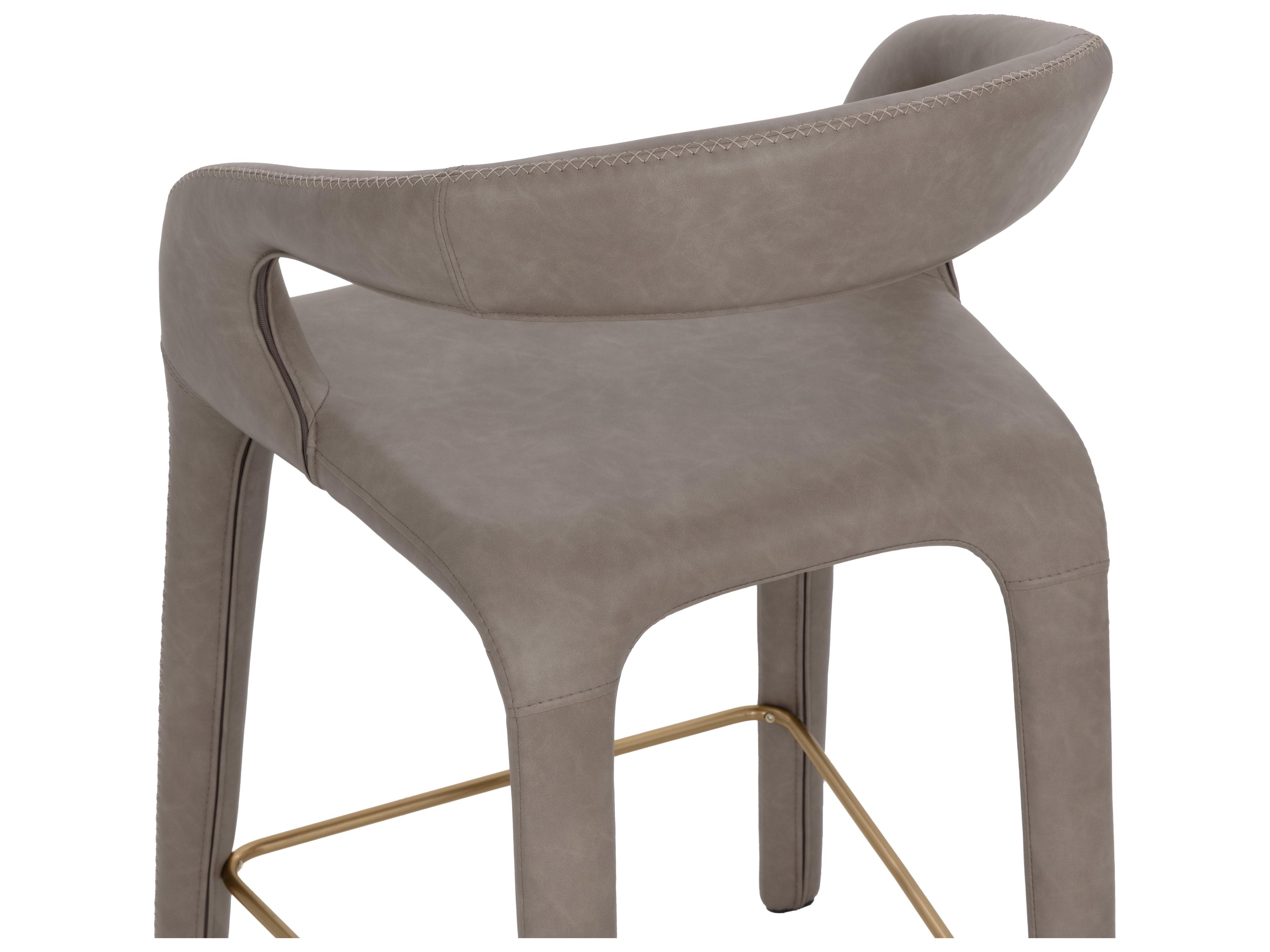 Sunpan Atika Counter Stool in Ivanhoe Mineral