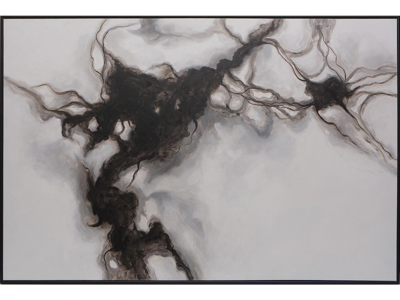 Sunpan Smoke Screen Canvas Wall Art