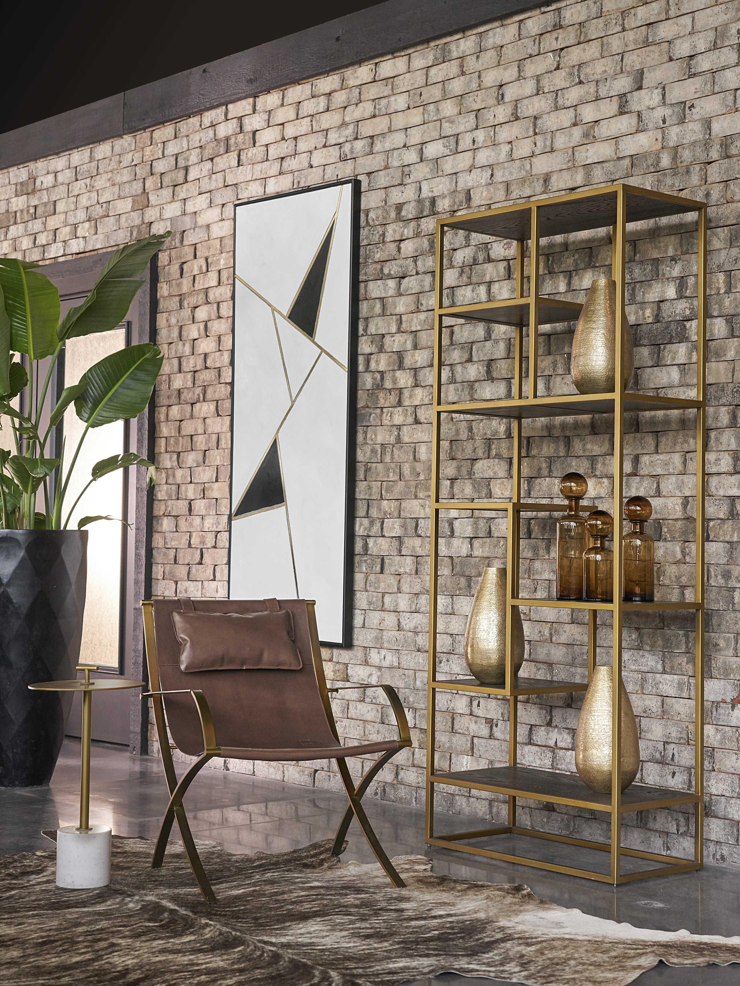 Sunpan Geometric Relation Canvas Wall Art