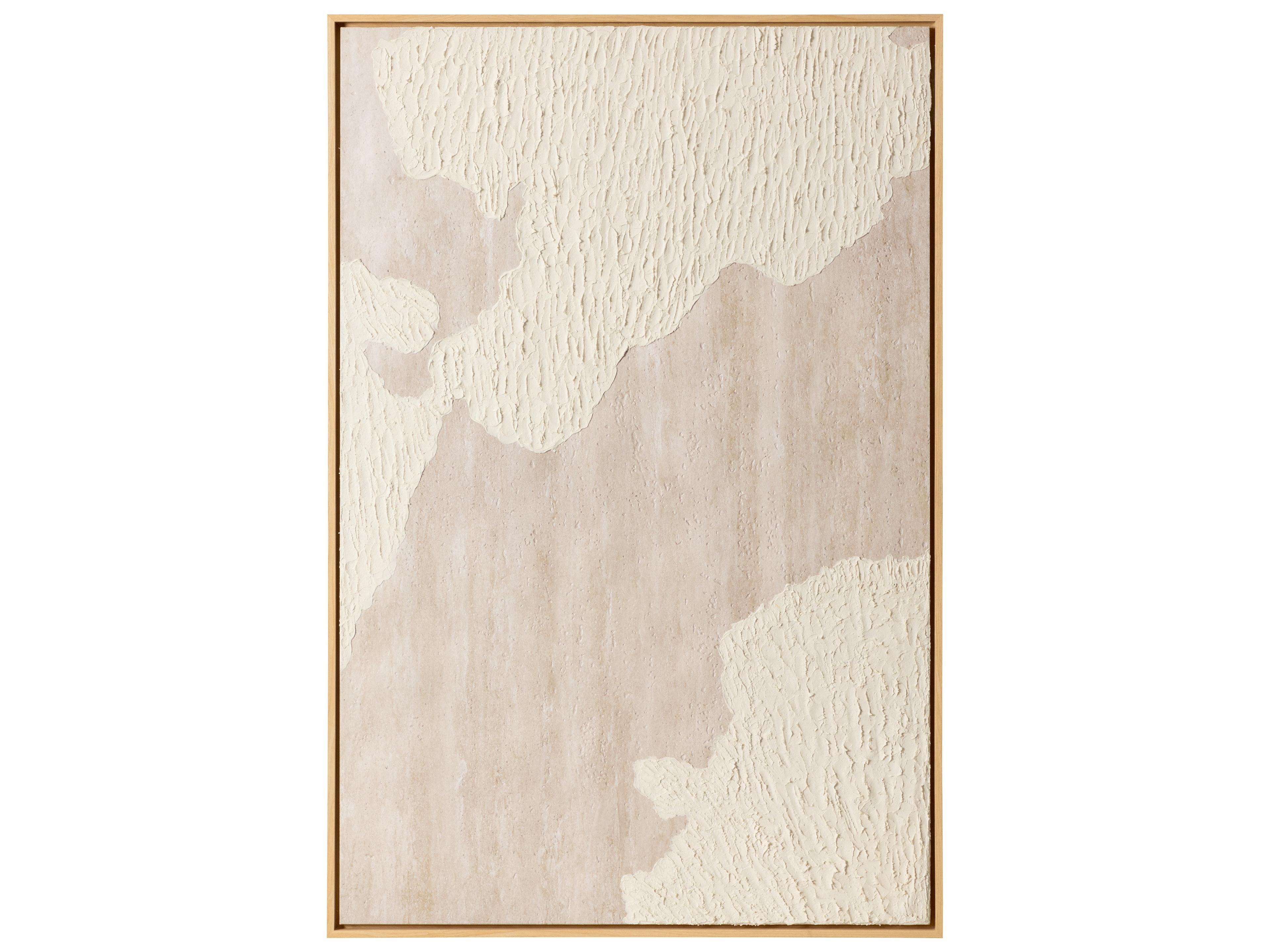 Sunpan World Views in 40" X 60" in Natural Floater Frame