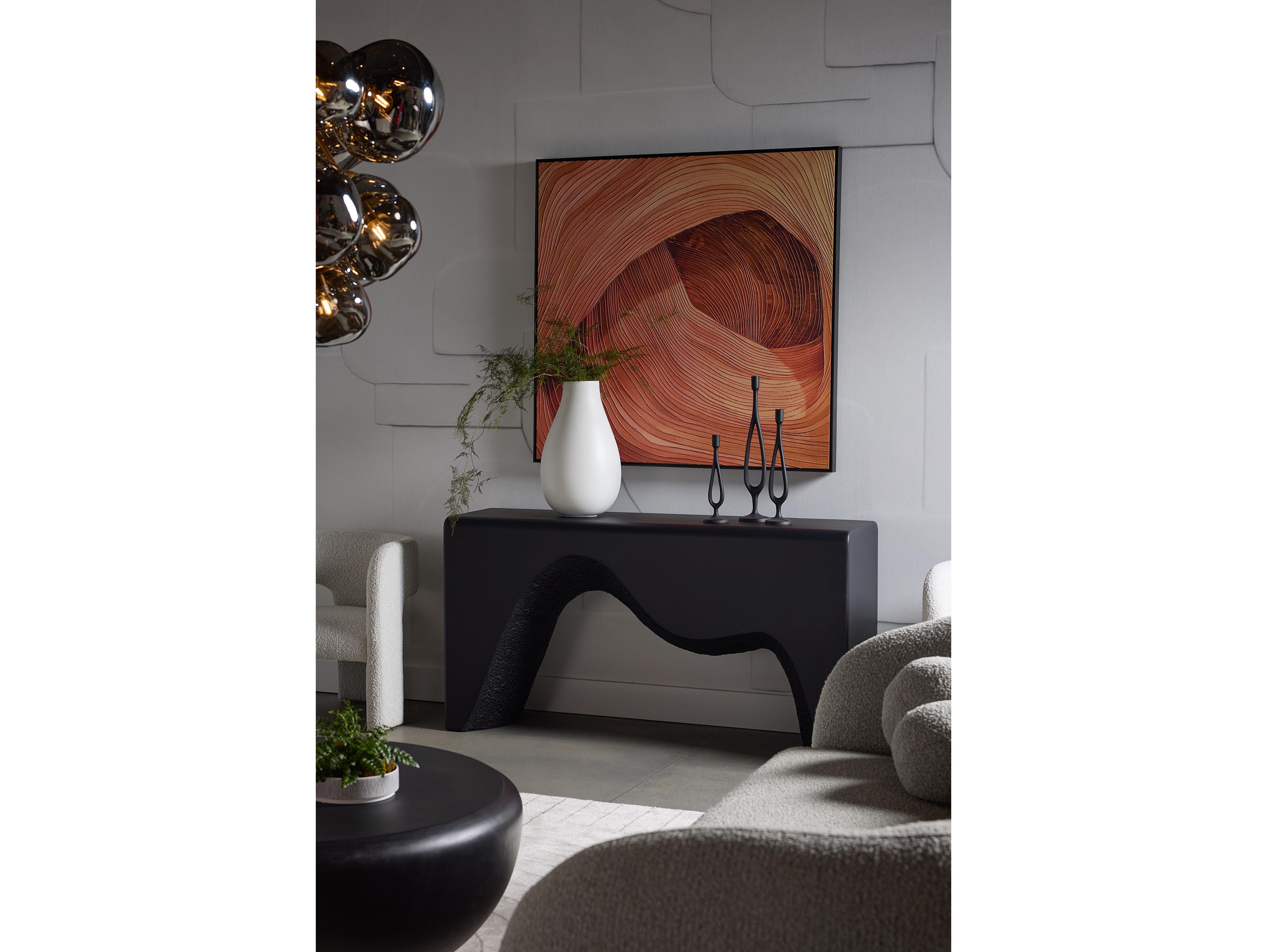 Sunpan Canyon Dreams Ii in 48" X 48" in Black Floater Frame