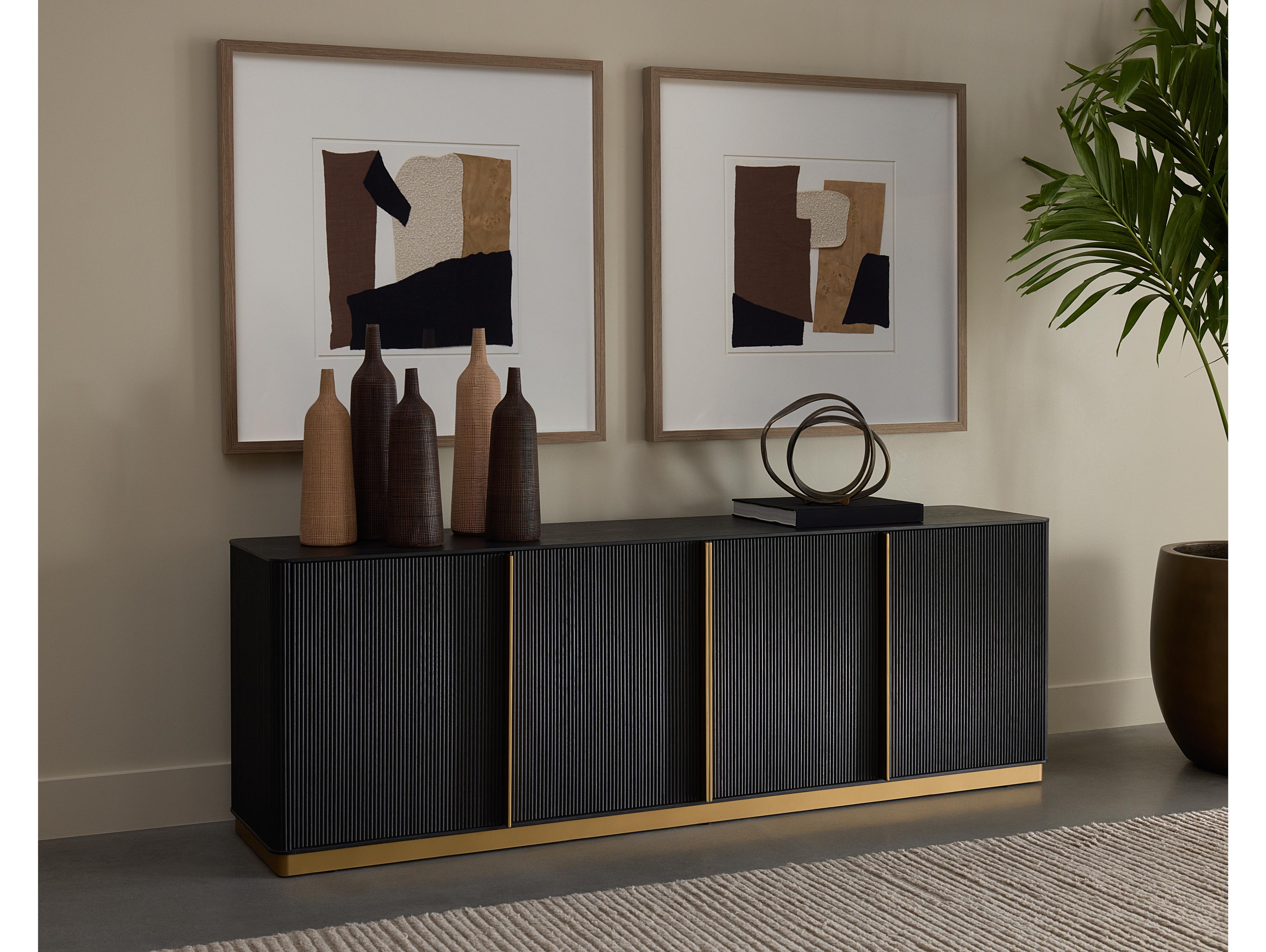 Sunpan Family Dynamics ? in 40" X 40" in Dark Brown Frame