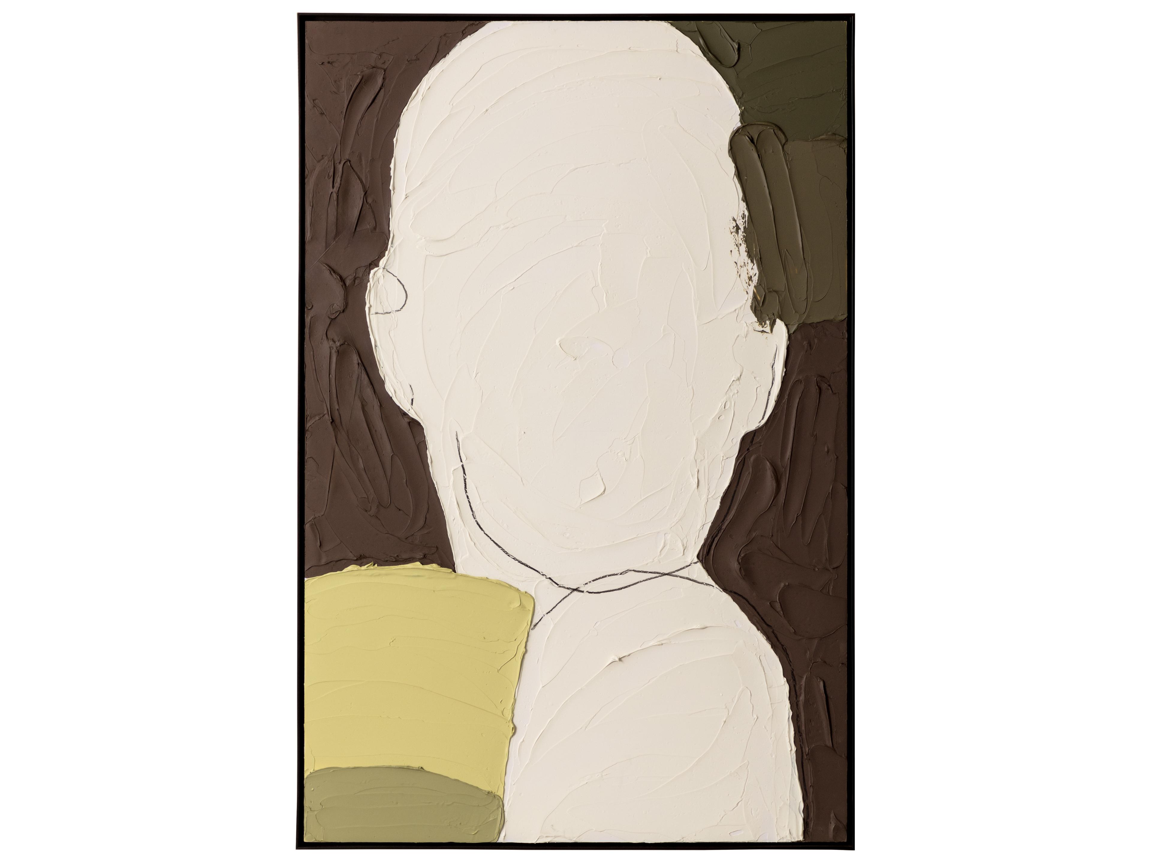 Sunpan Strike A Pose I in 40" X 60" in Black Floater Frame