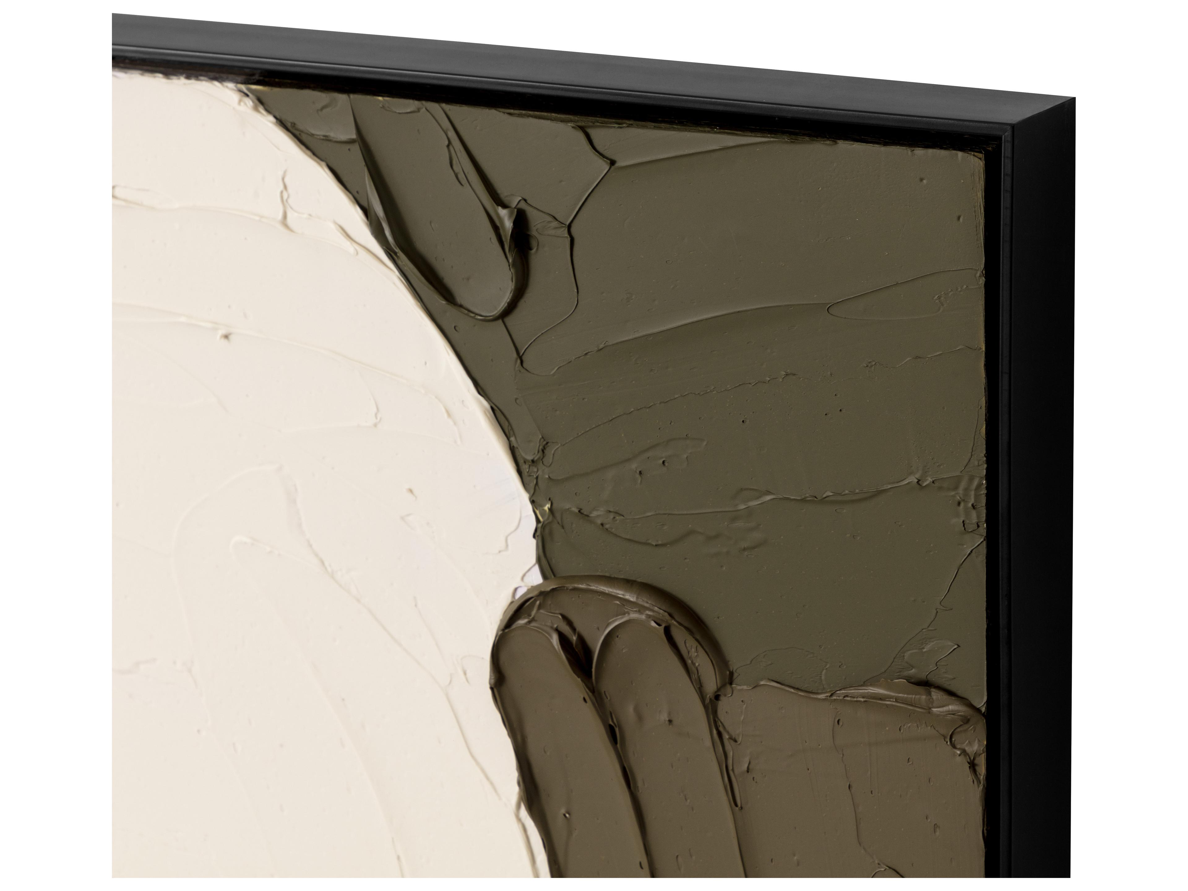 Sunpan Strike A Pose I in 40" X 60" in Black Floater Frame