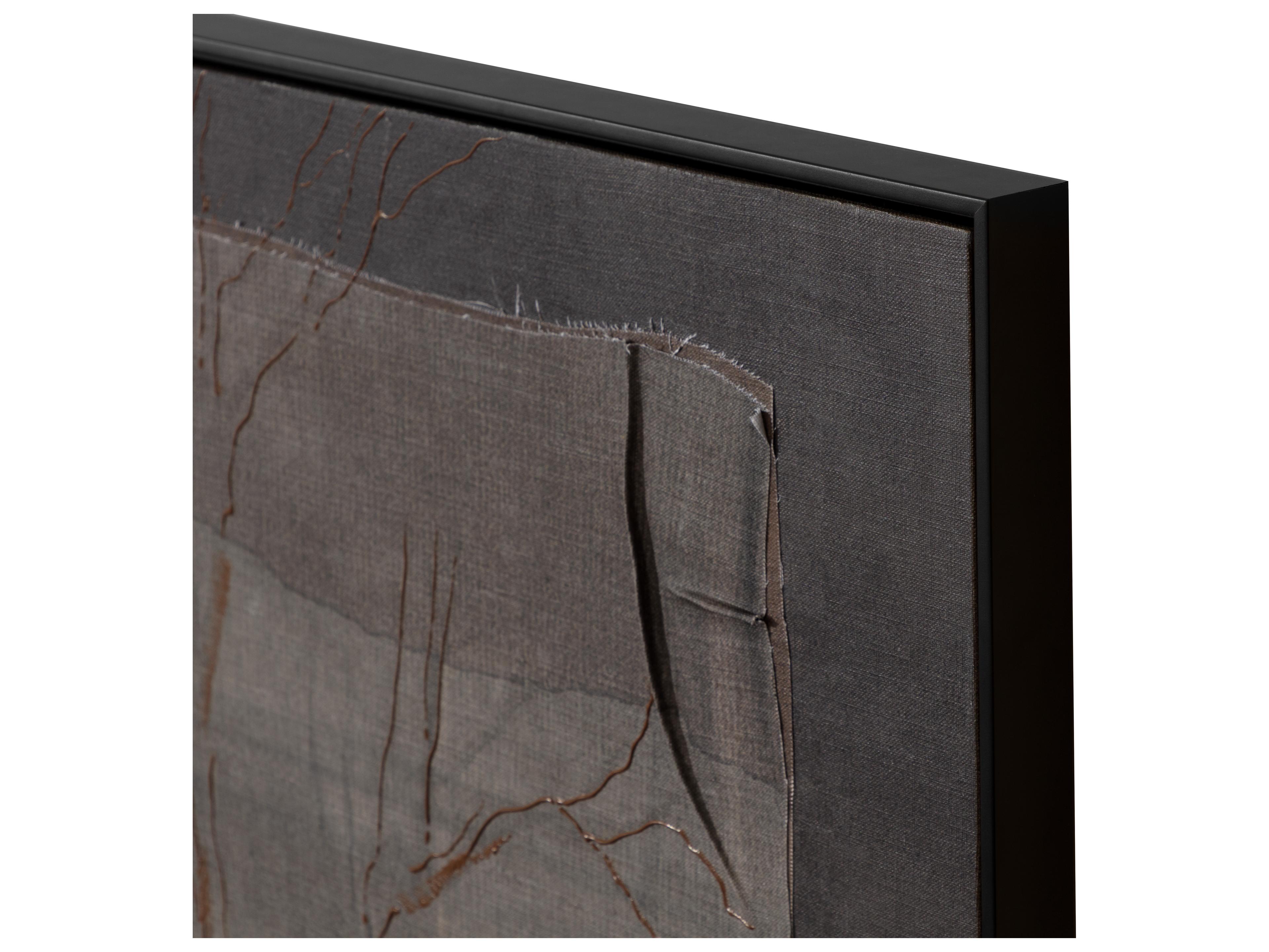 Sunpan Enchanted Forest in 60" X 40" in Black Floater Frame in Brown