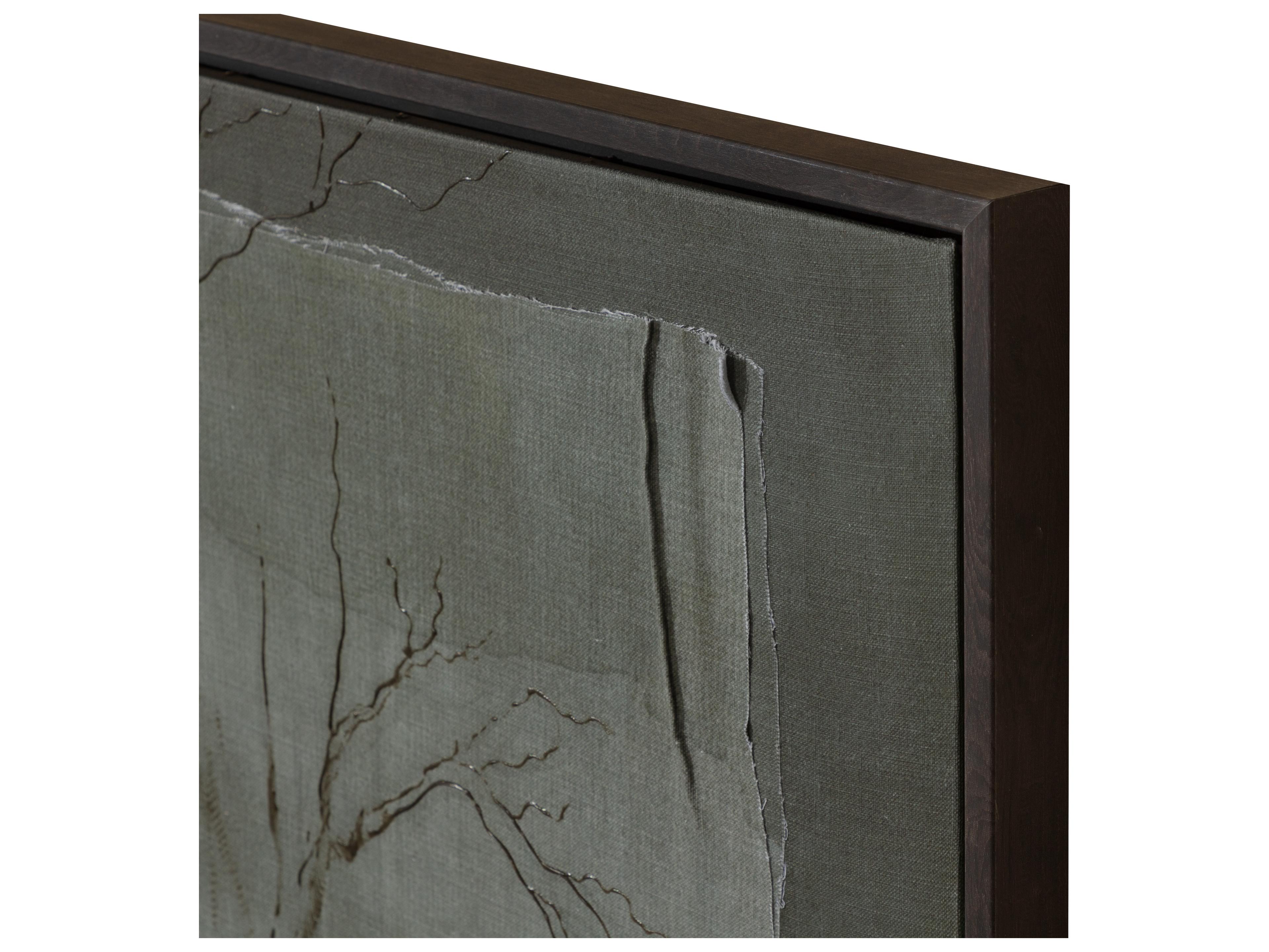 Sunpan Enchanted Forest in 60" X 40" in Brown Floater Frame in Green