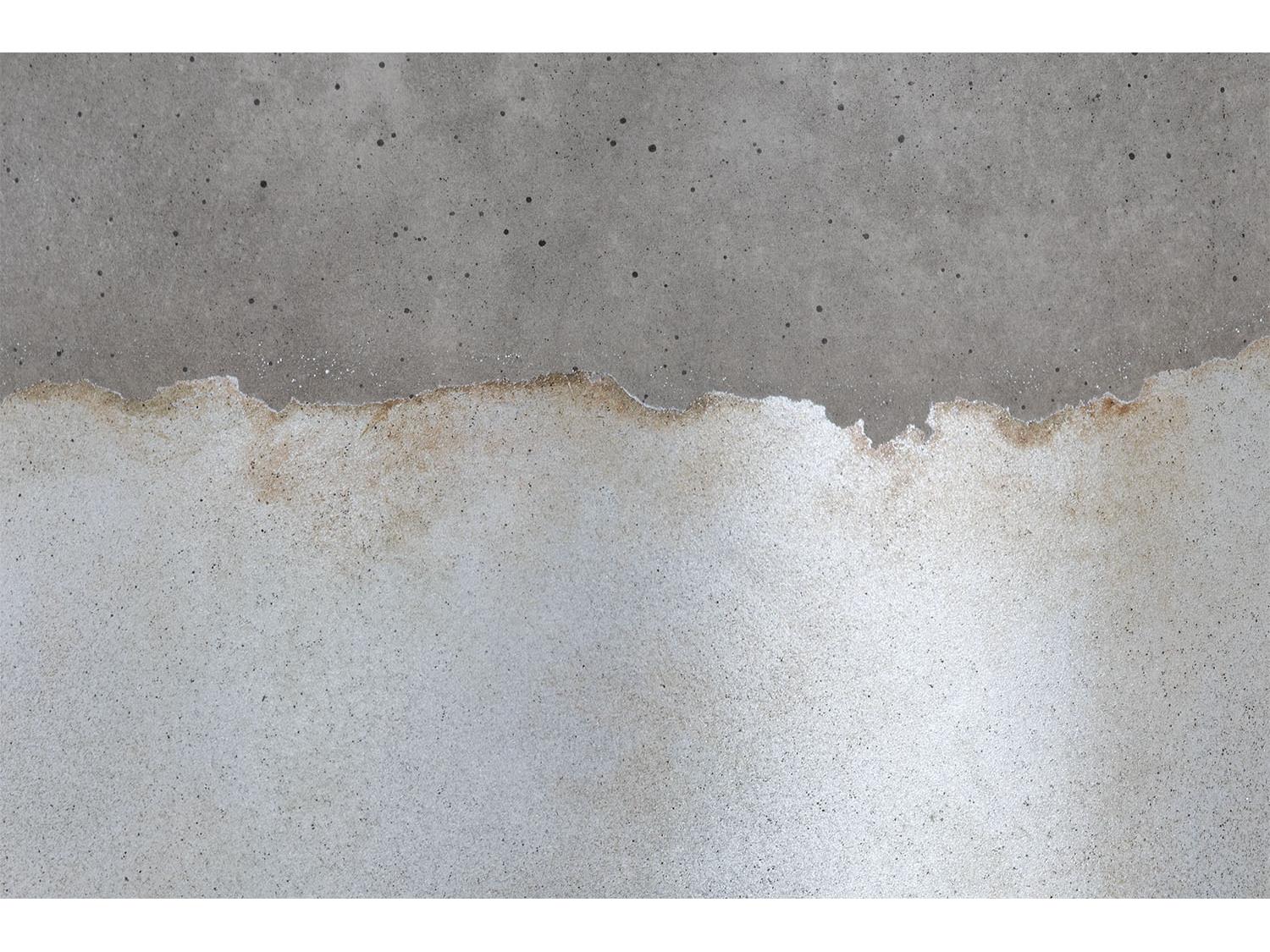 Sunpan Outdoor Solterra Aries Concrete Silver Round End Table