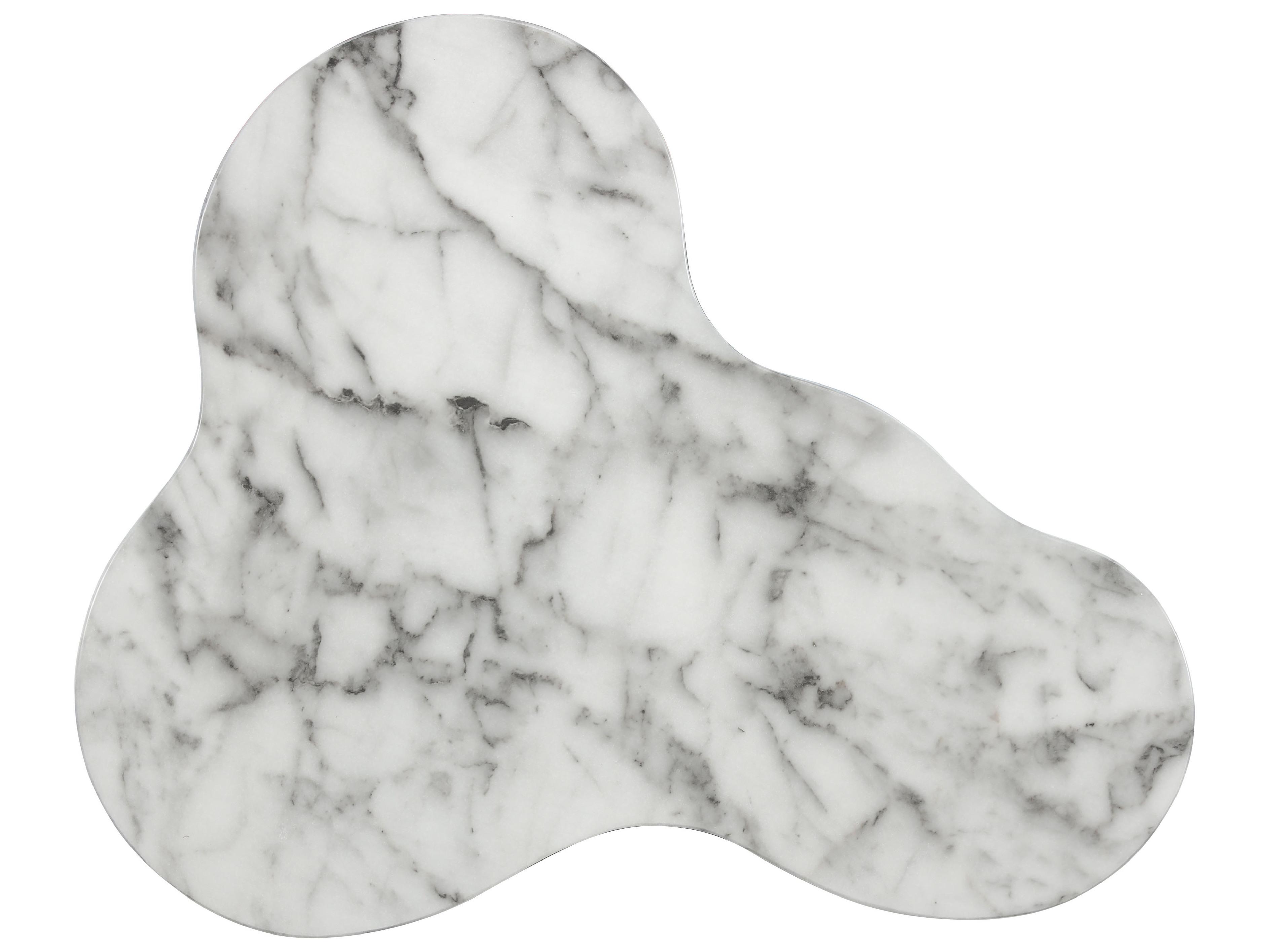 Sunpan Outdoor MIXT Ava Concrete Marble Look Grey Small End Table