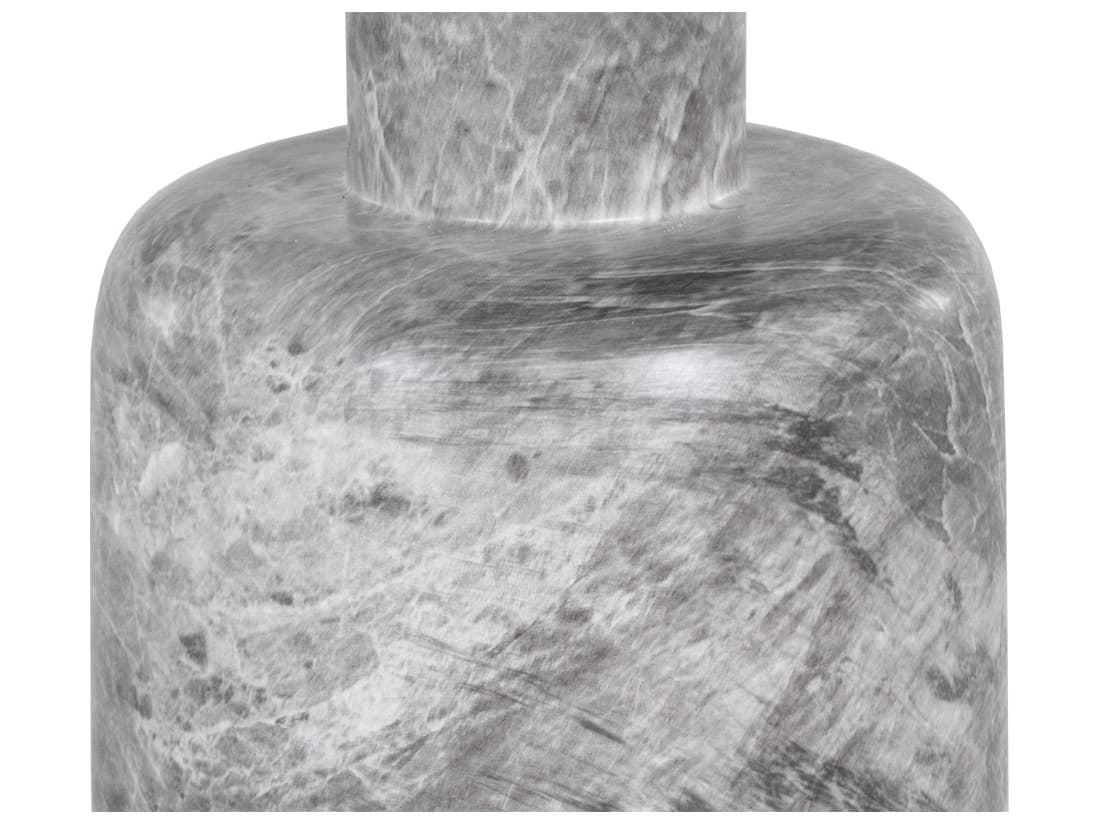 Sunpan Outdoor MIXT Elmira Concrete Grey Round Side Table