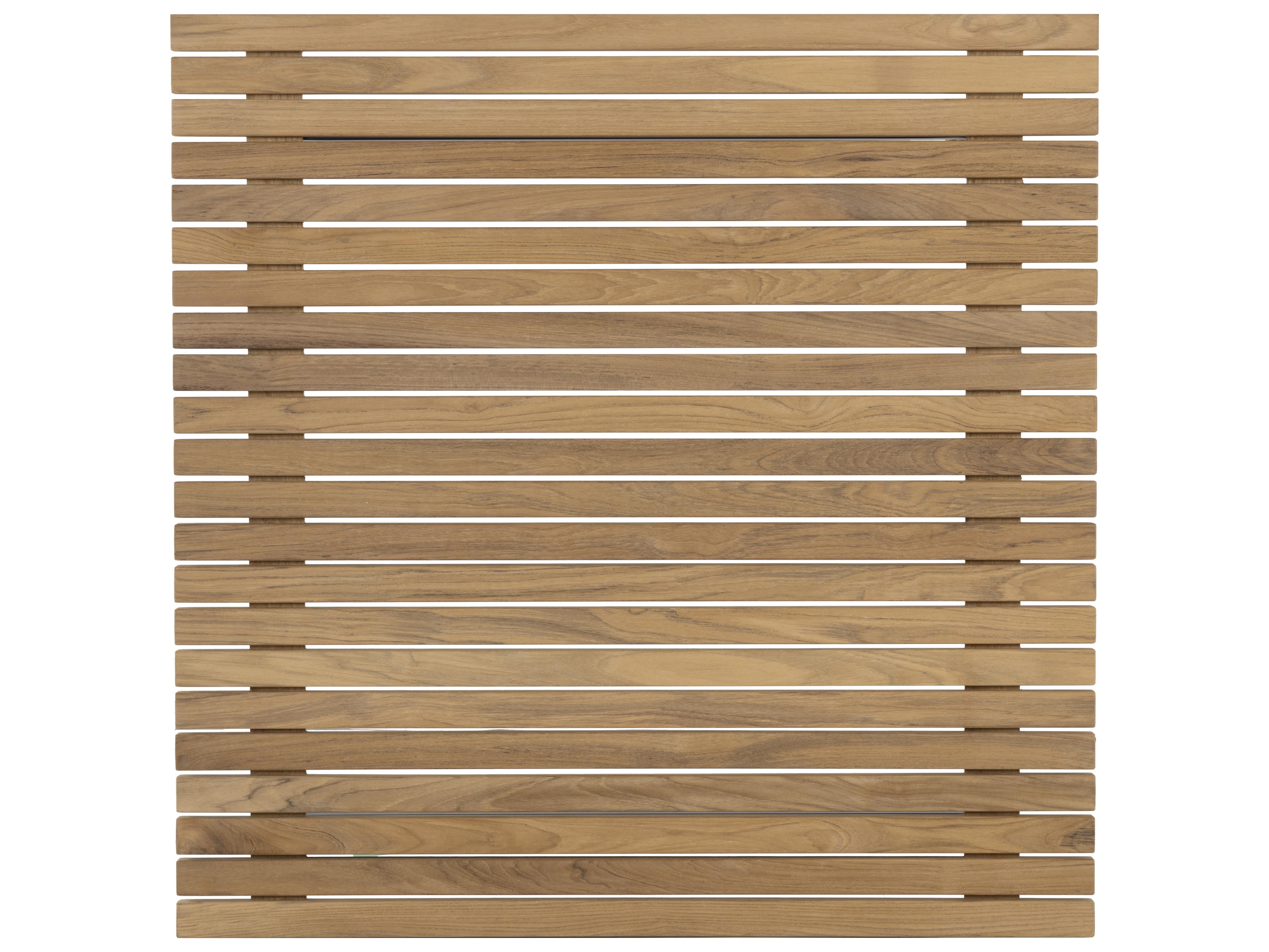 Sunpan Outdoor Geneve Aluminum Dark Grey Square Coffee Table