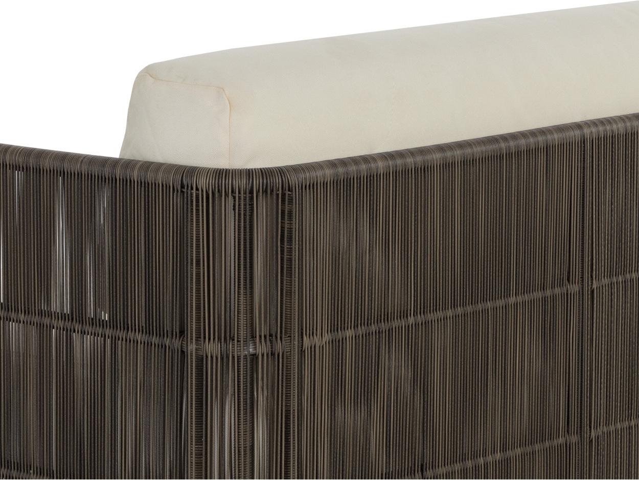 Sunpan Outdoor Ravenna Sofa in Stinson Cream