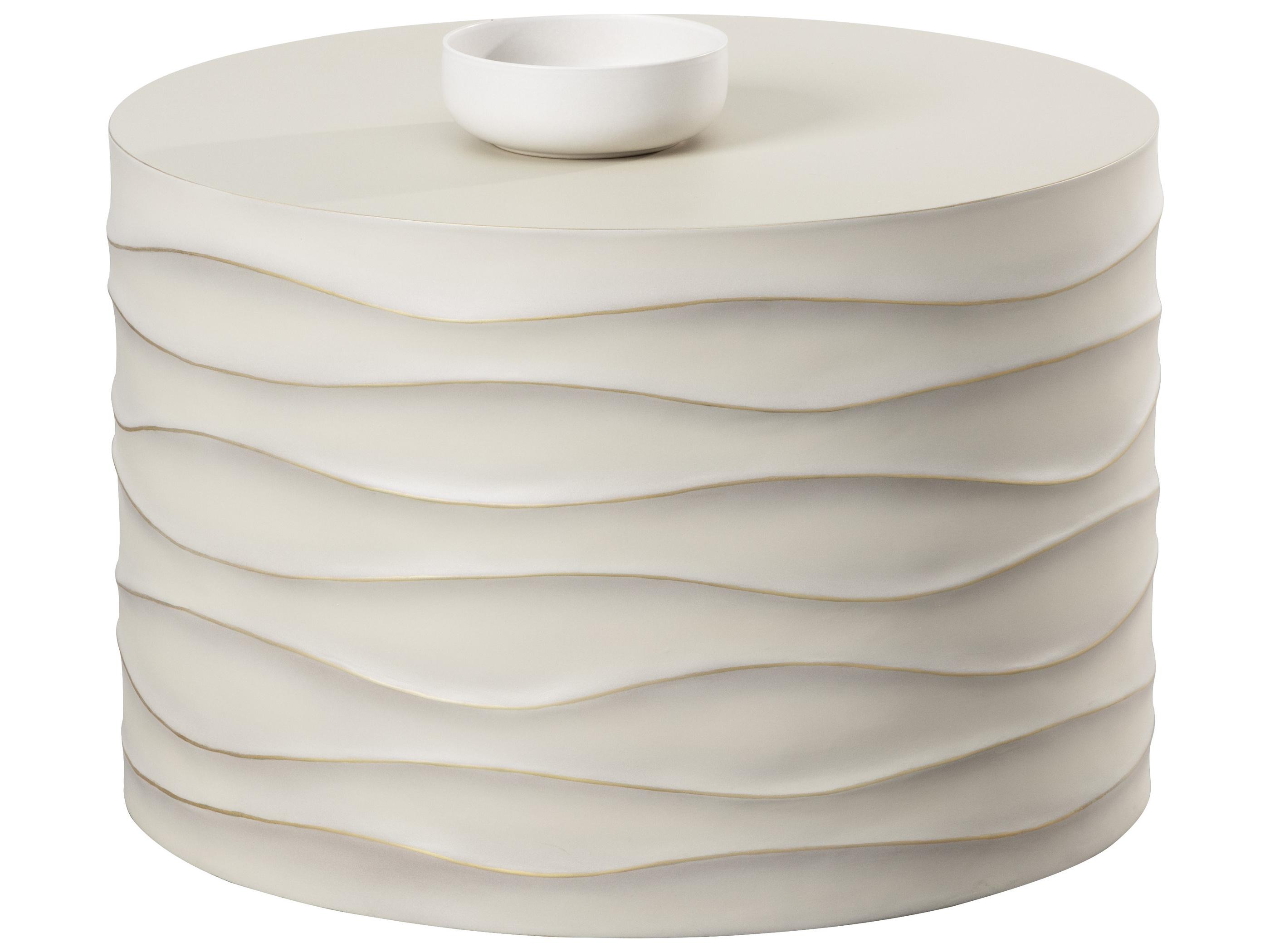 Sunpan Outdoor Corey Concrete Round Coffee Table