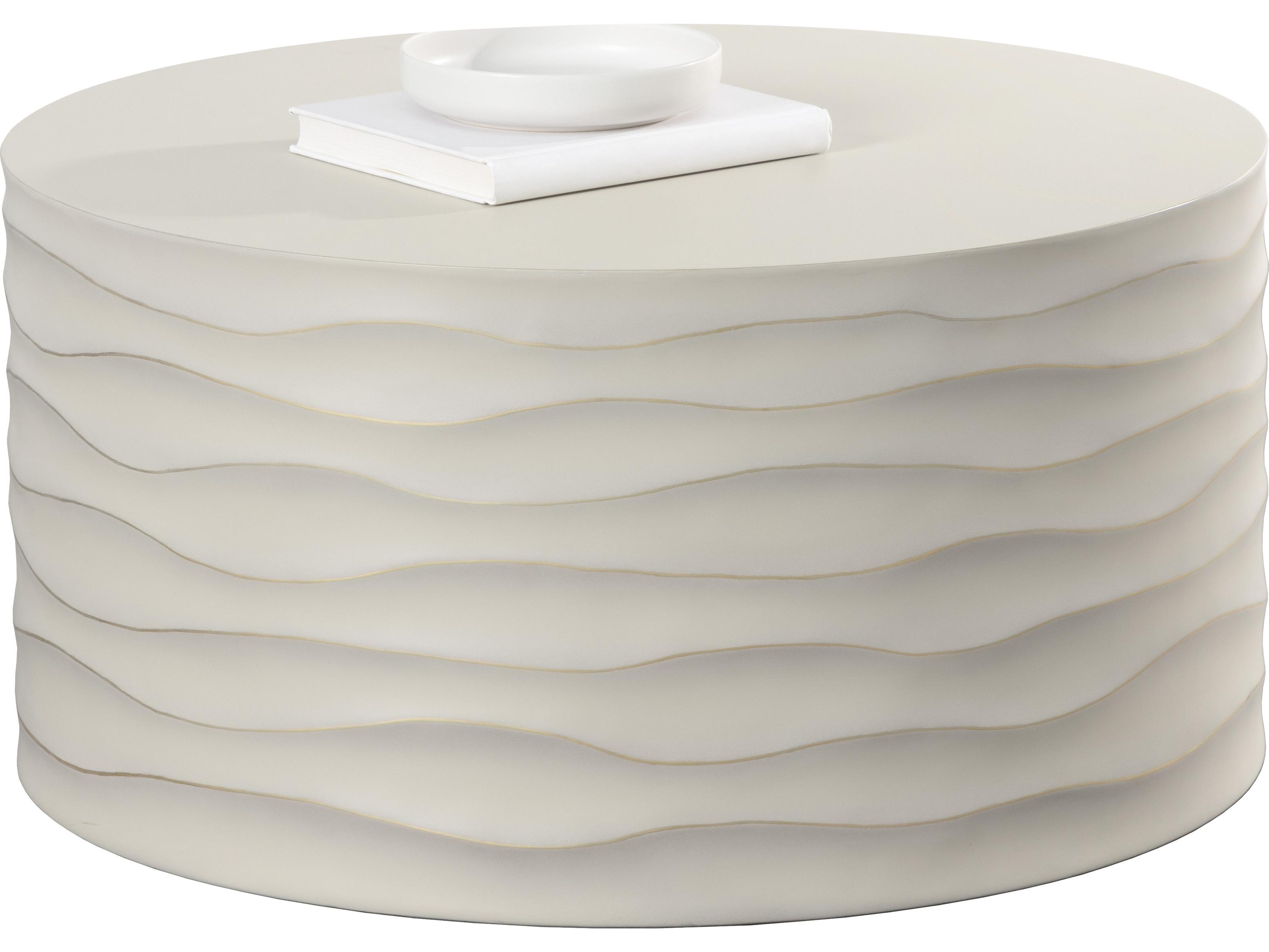 Sunpan Outdoor Corey Concrete Round Coffee Table